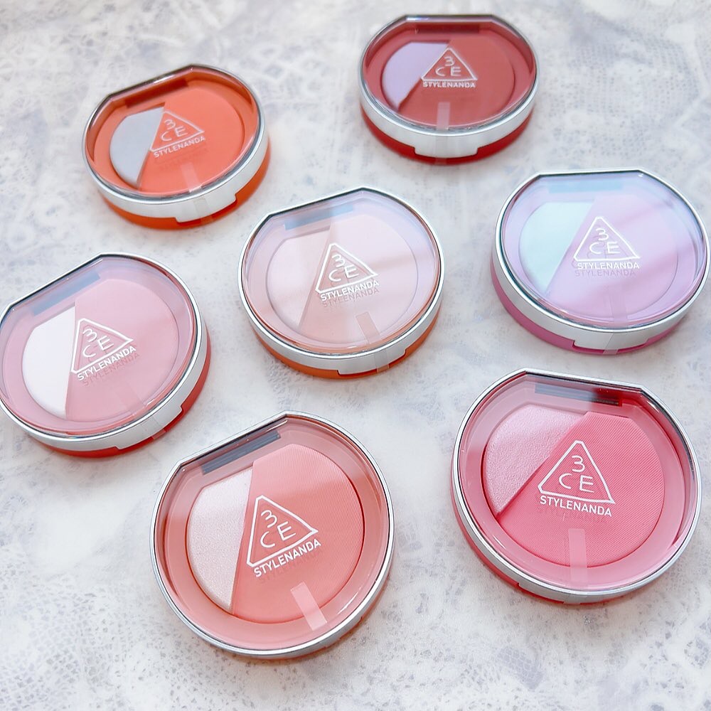 3CE ブラッシュライター ホワットイフ/3CE/パウダーチークを使ったクチコミ（2枚目）