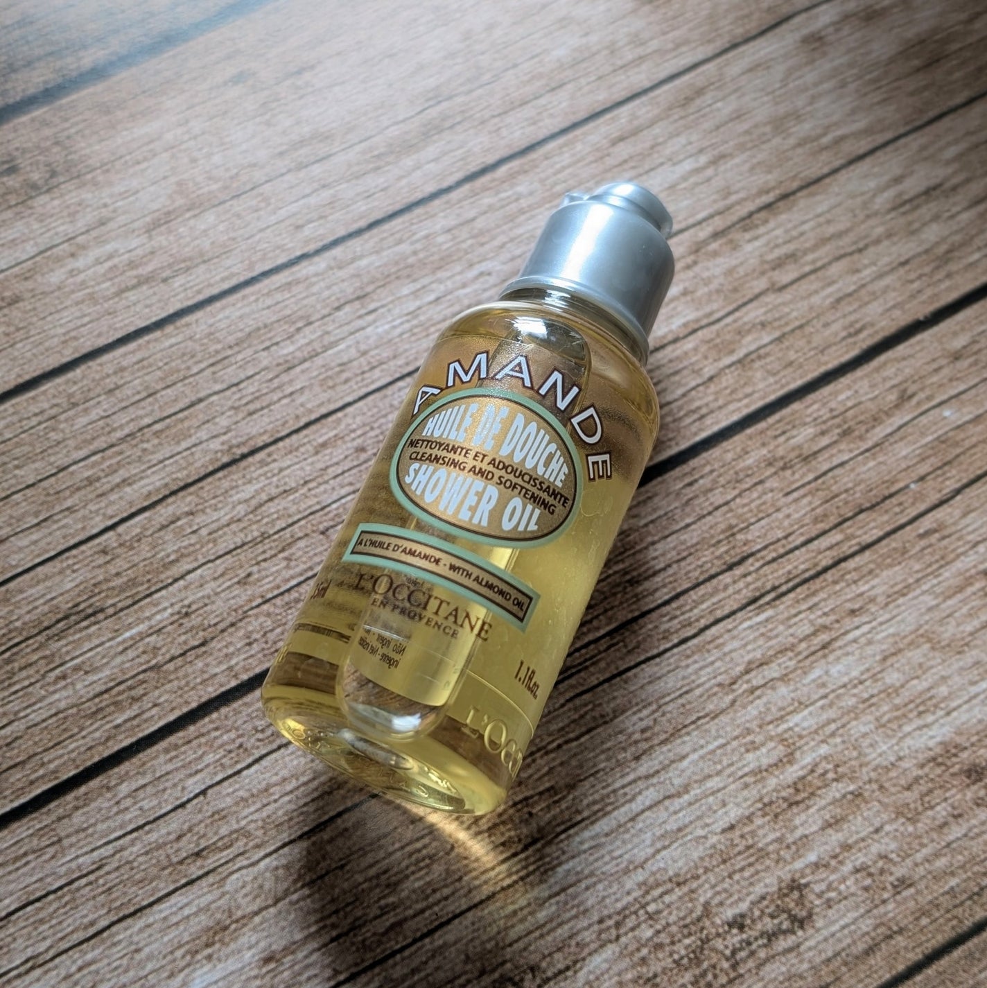 アーモンド モイスチャライジングシャワーオイル/L'OCCITANE/ボディソープを使ったクチコミ(1枚目)