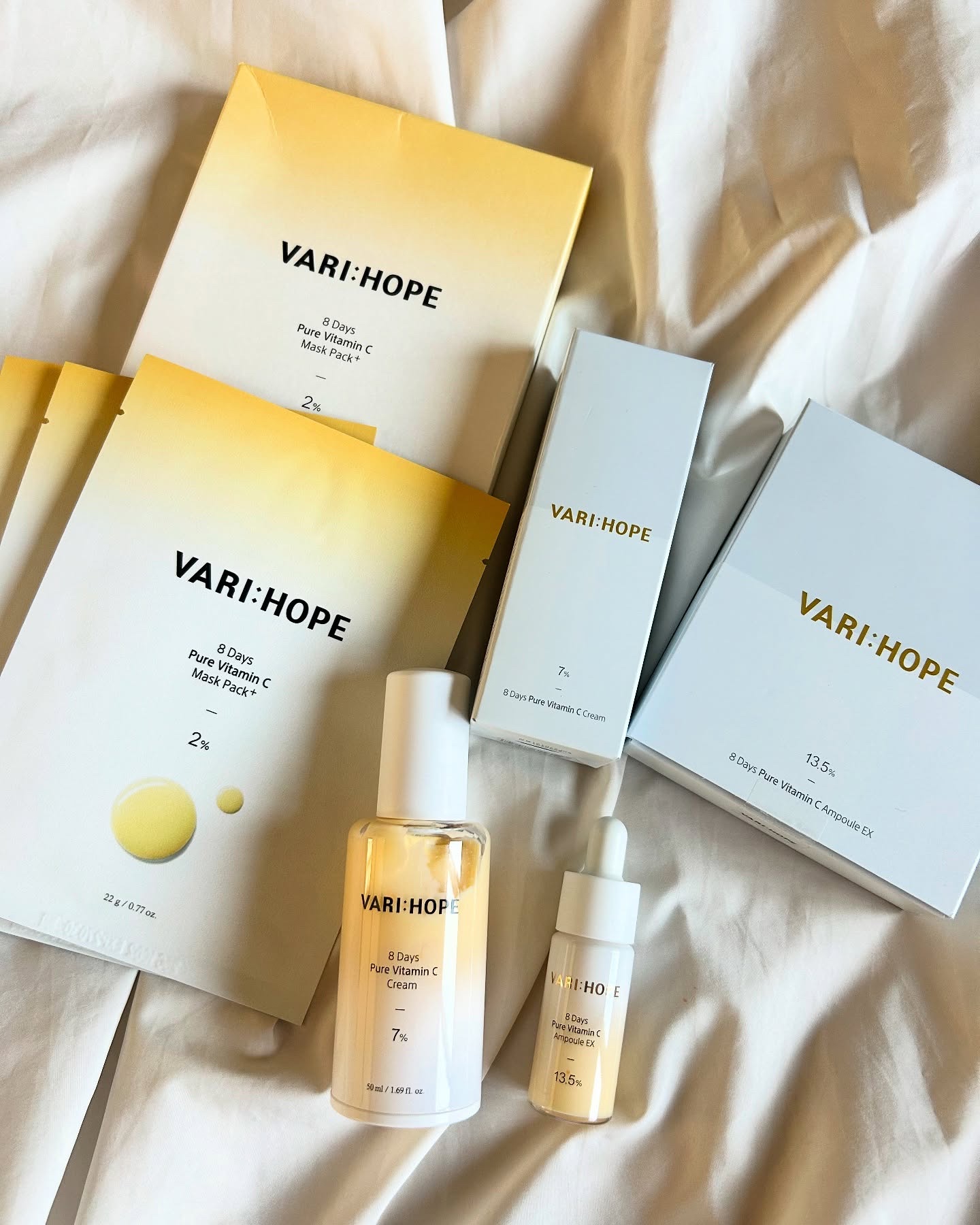 ８デイズピュアビタミンCアンプル/VARI:HOPE/美容液を使ったクチコミ（1枚目）