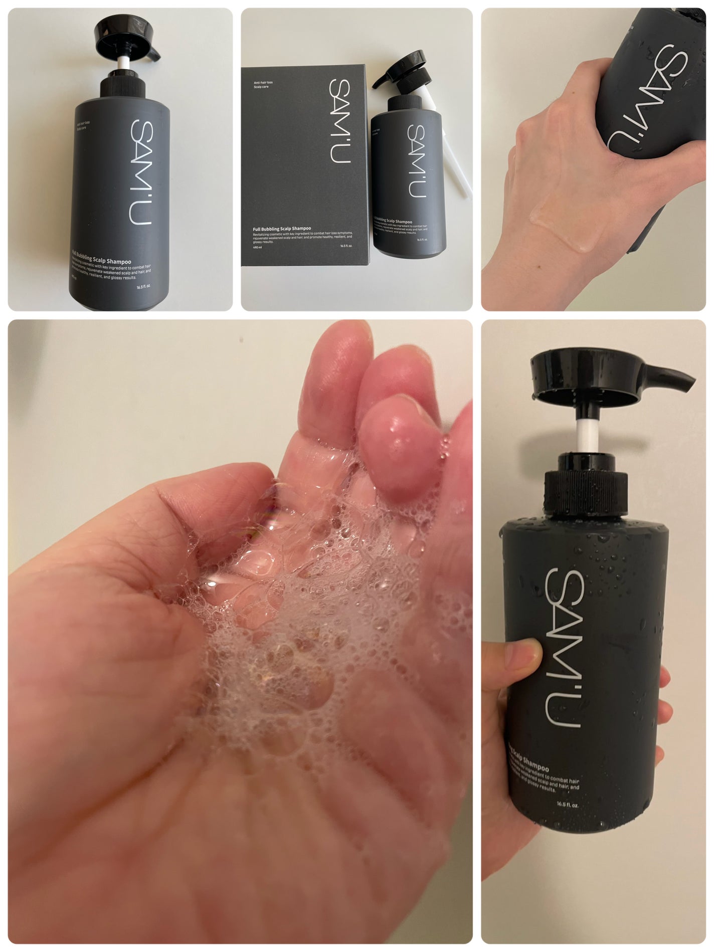 フルバブリングスカルプシャンプー/SAM'U/頭皮ケアを使ったクチコミ(2枚目)