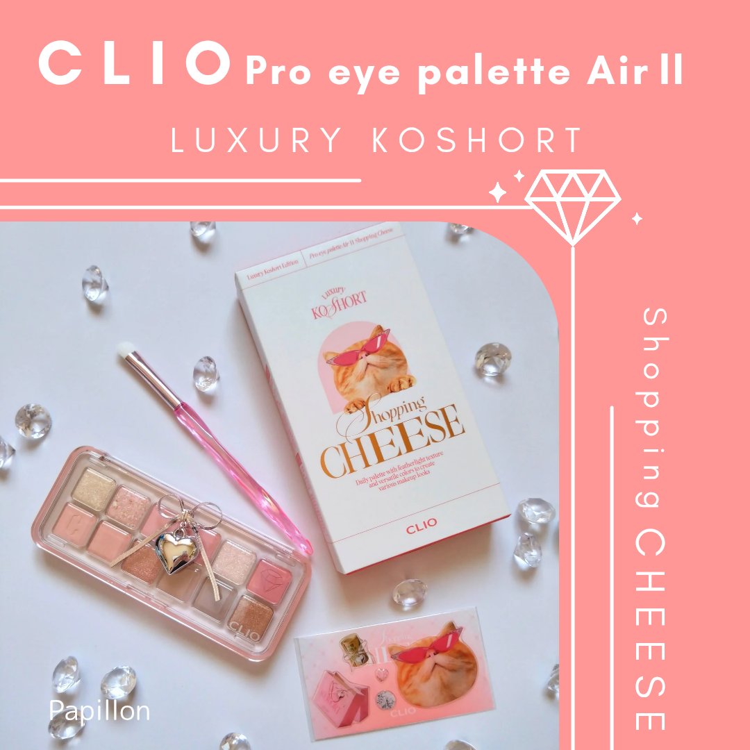 プロ アイ パレット エアー/CLIO/アイシャドウパレットを使ったクチコミ（1枚目）