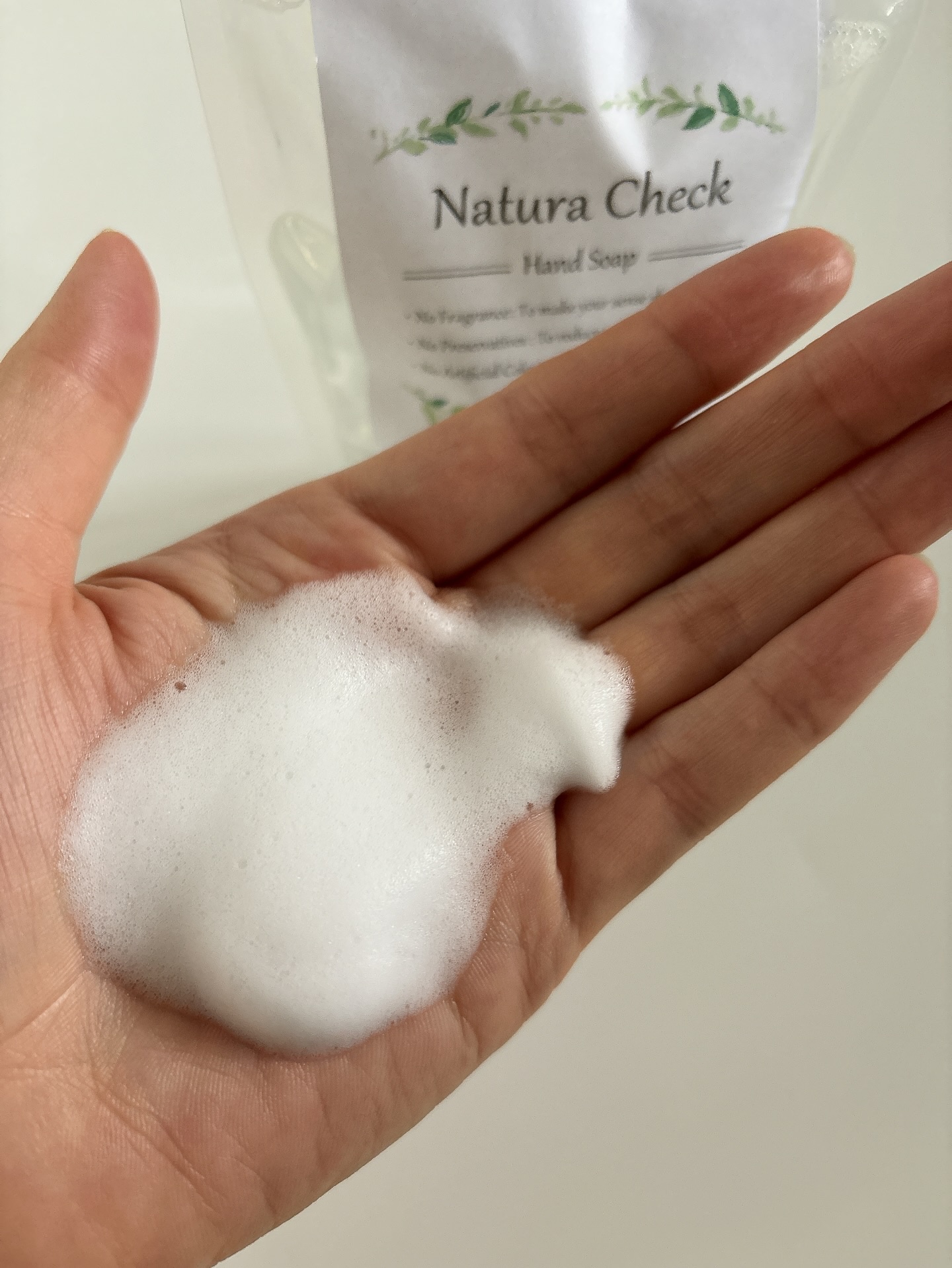 泡ハンドソープ/Natura Check/ハンドソープを使ったクチコミ（2枚目）