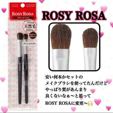 アイシャドウブラシセット/ロージーローザ/メイクブラシを使ったクチコミ(1枚目)