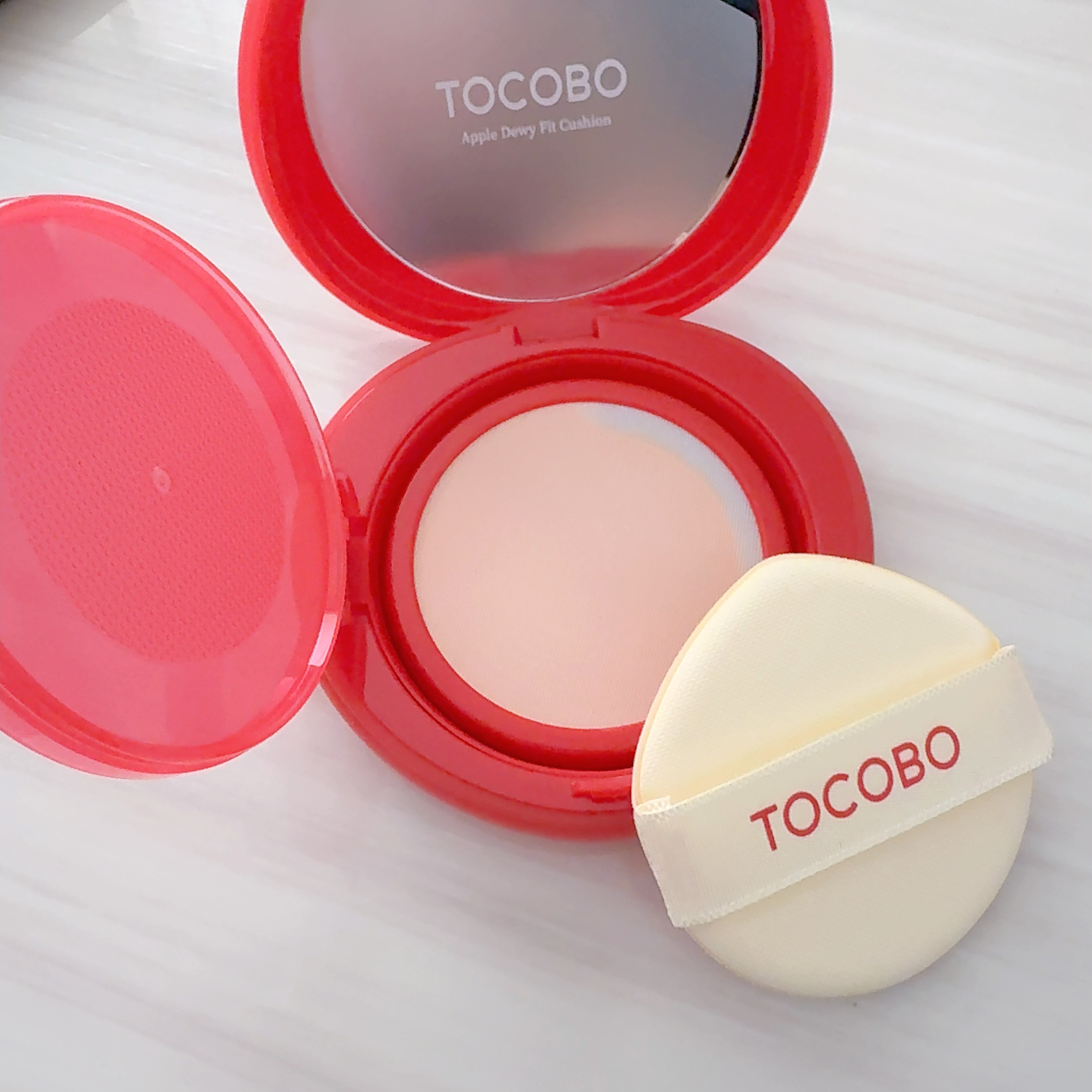TOCOBO アップルデューイフィットクッションファンデーションのクチコミ「TOCOBO
アップルデューイフィットクッション


SPF50＋
PA＋＋＋＋

21W V.....」（2枚目）