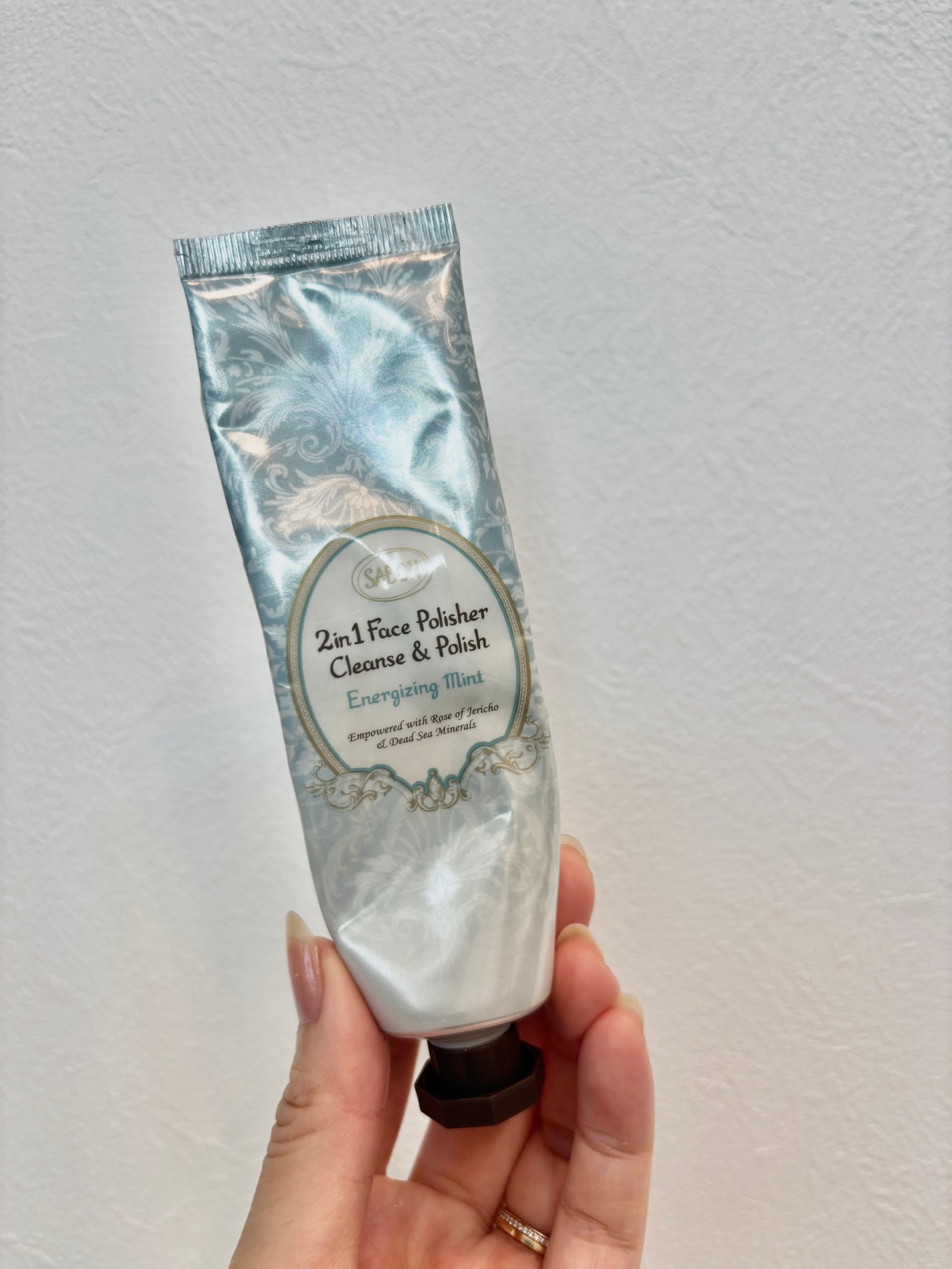 フェイスポリッシャー リフレッシング(ミント)/SABON/スクラブ・ゴマージュを使ったクチコミ(1枚目)