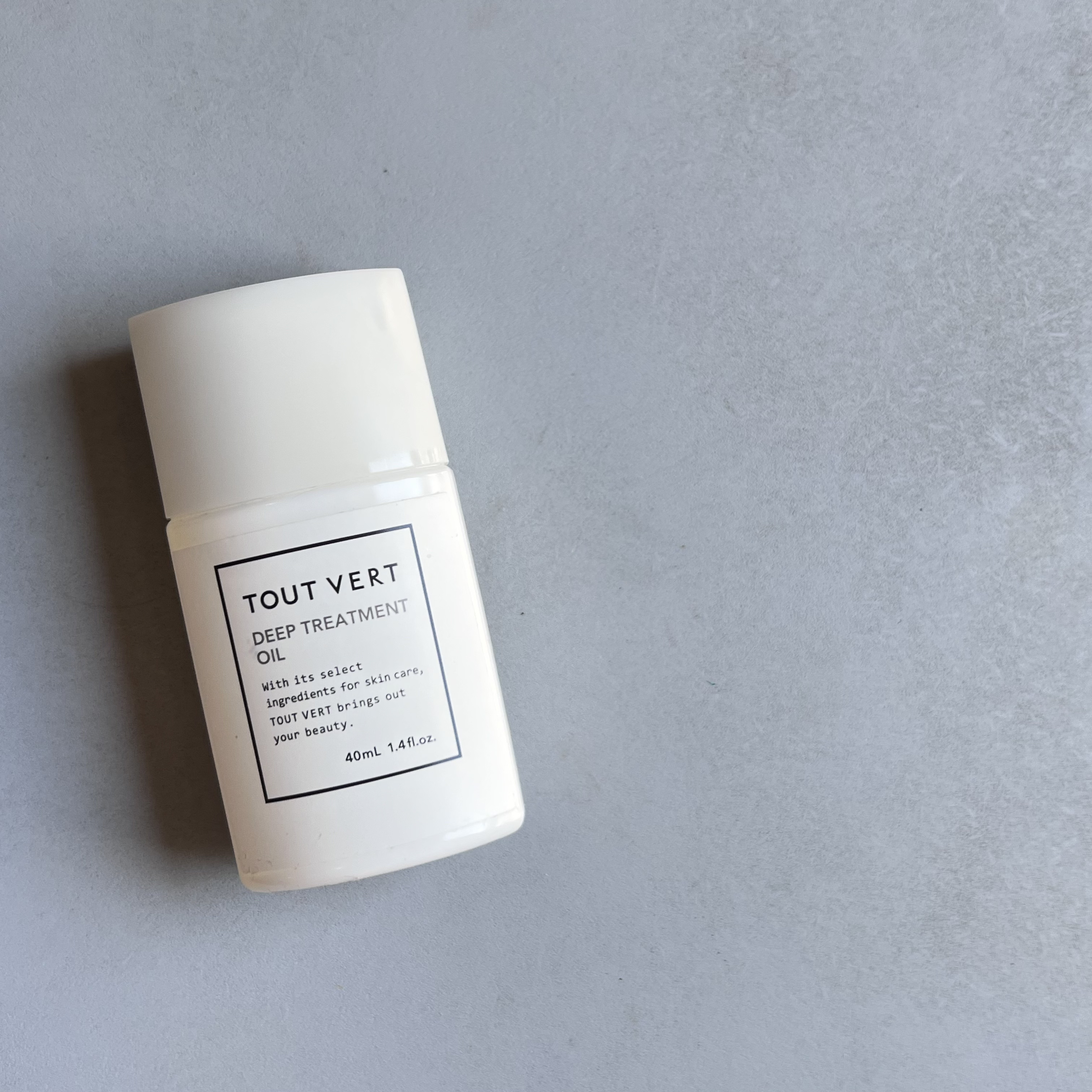 ディープトリートメントオイル/TOUT VERT/アウトバストリートメントを使ったクチコミ（2枚目）