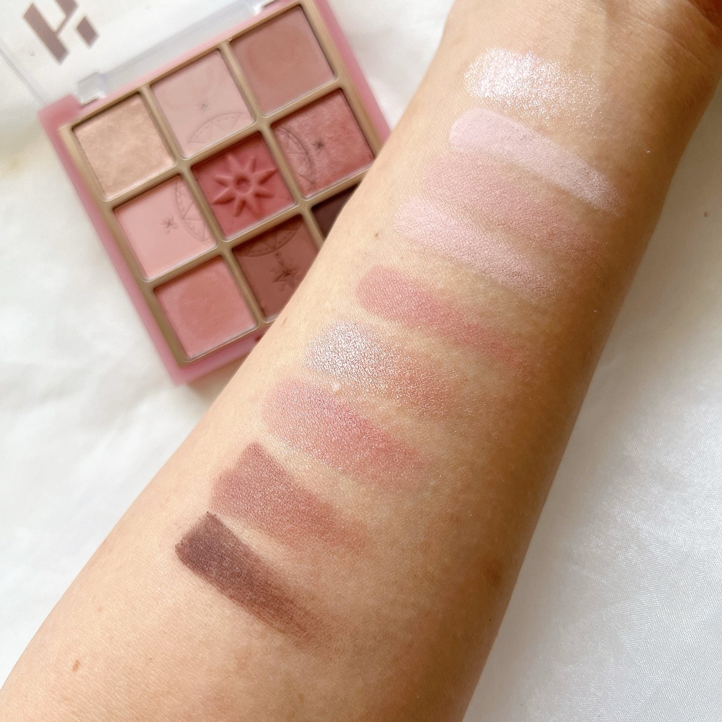 マイフェイブムードアイパレット 9カラー/HOLIKA HOLIKA/アイシャドウパレットを使ったクチコミ(2枚目)