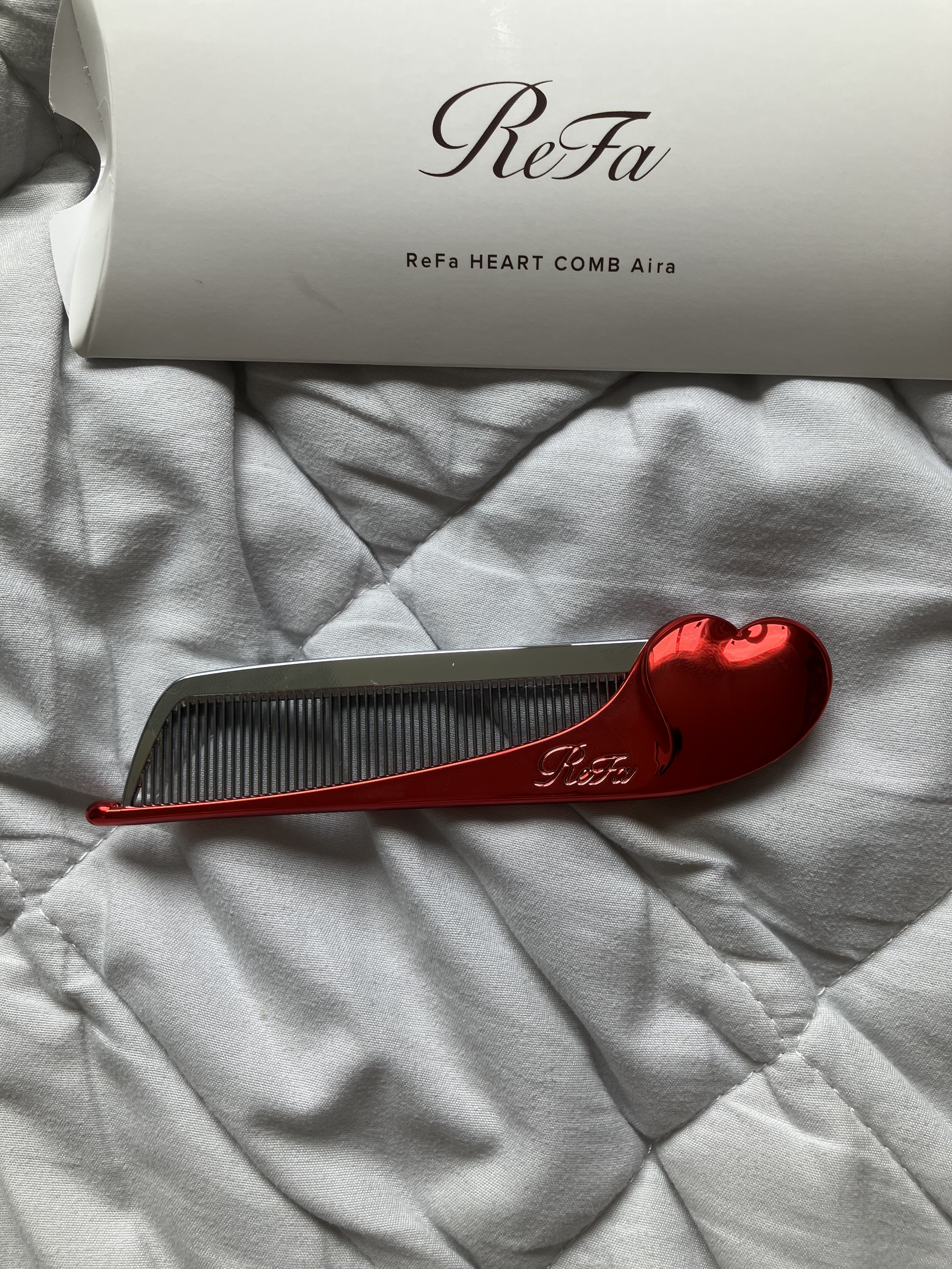 ReFa HEART COMB Aira/ReFa/ヘアコームを使ったクチコミ（2枚目）