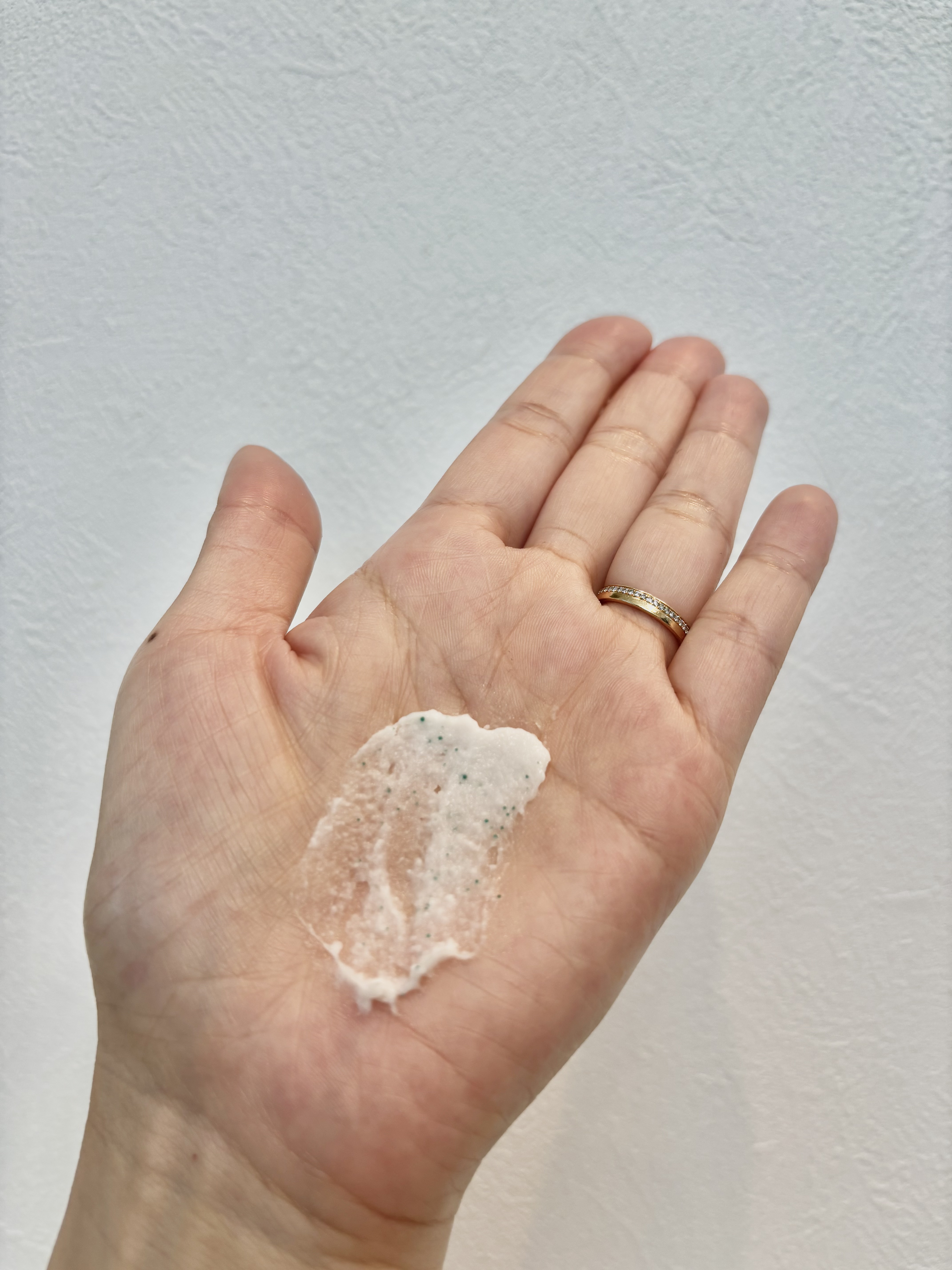 フェイスポリッシャー リフレッシング（ミント）/SABON/スクラブ・ゴマージュを使ったクチコミ（3枚目）