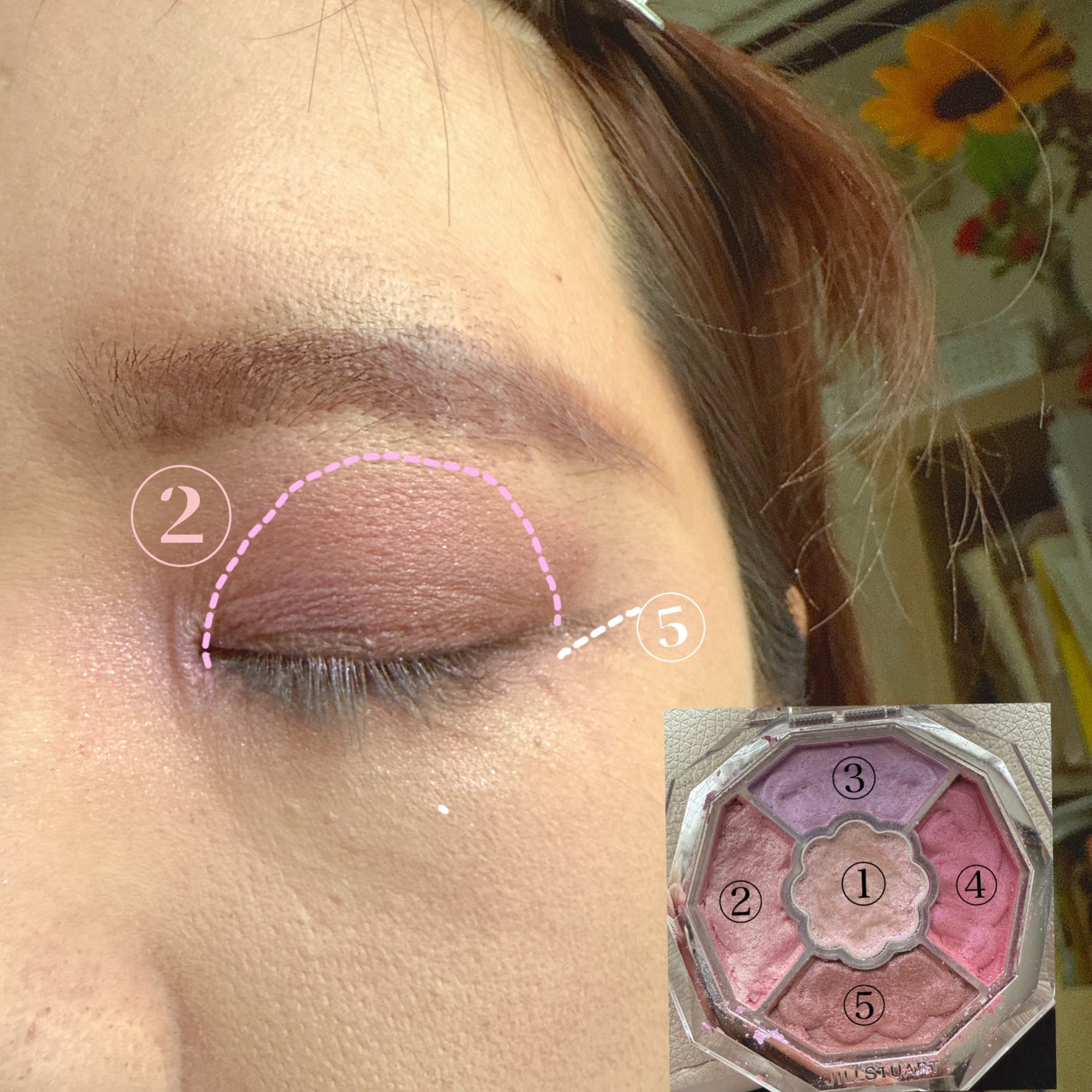 ジルスチュアート ブルームクチュール アイズ ジュエルドブーケ/JILL STUART/アイシャドウパレットを使ったクチコミ(4枚目)