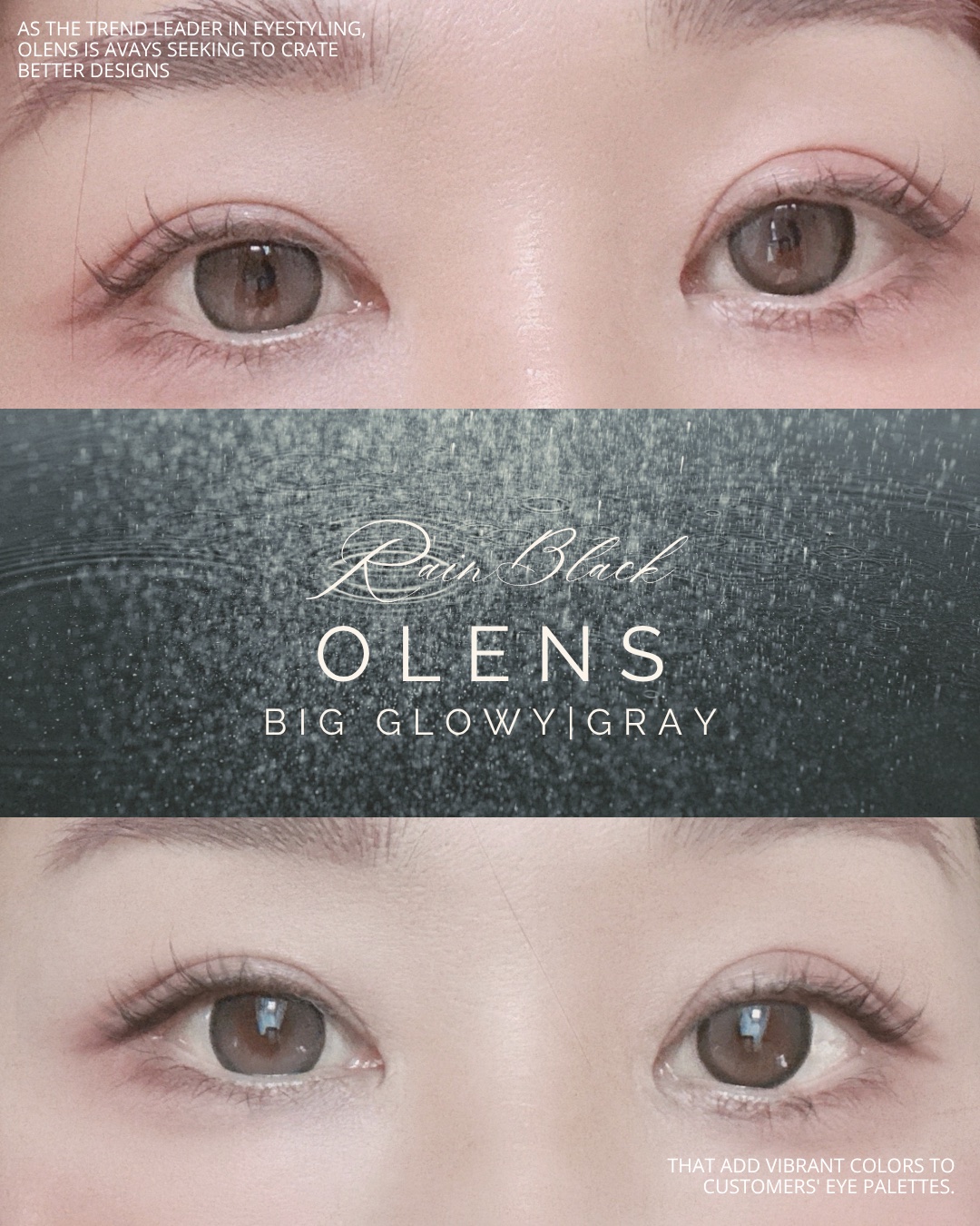 Big Glowy 1day グレー/OLENS/ワンデー（１DAY）カラコンを使ったクチコミ（1枚目）