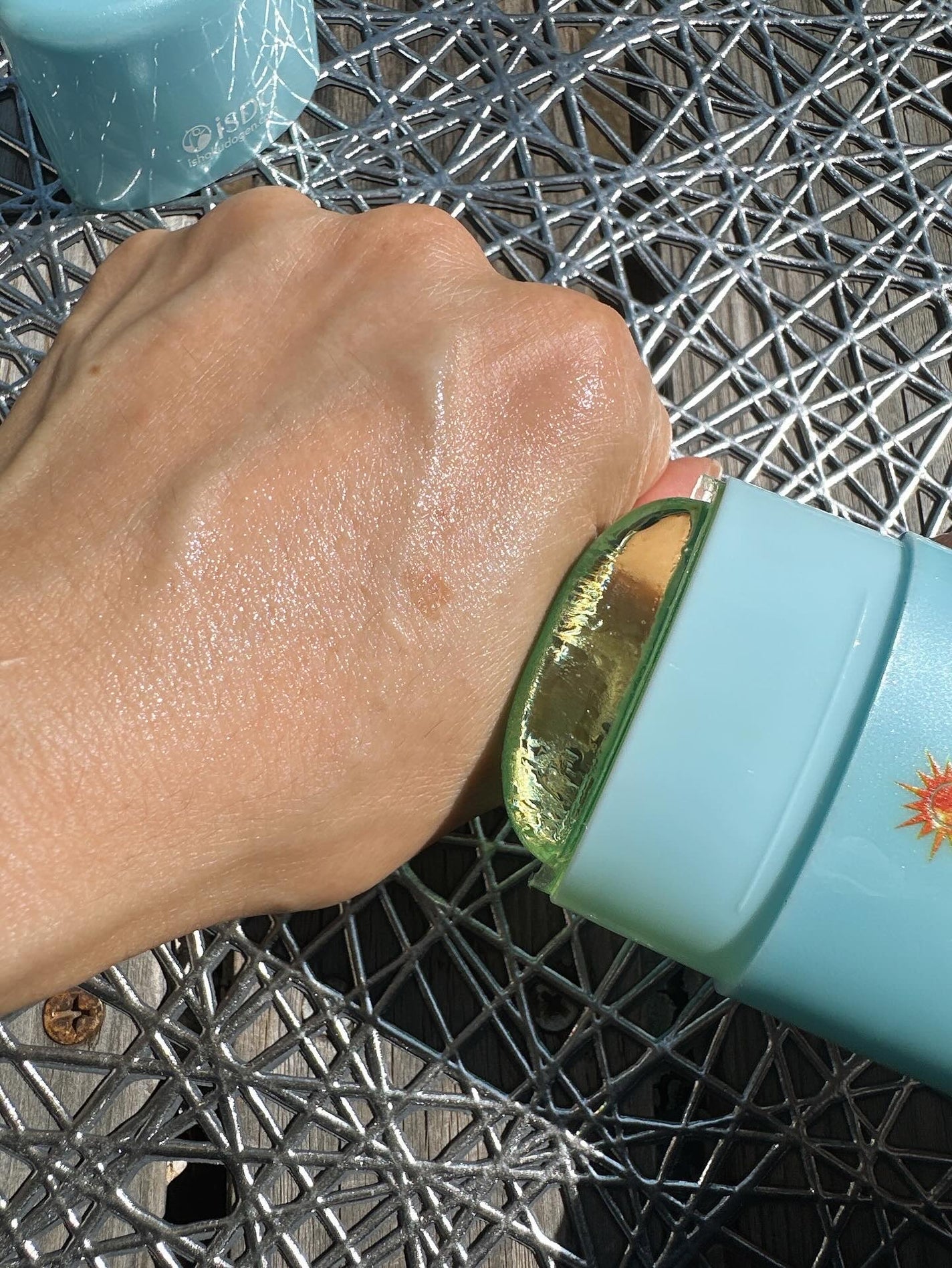 ぬるだけ冷感タイム UVスティック/ISDG 医食同源ドットコム/日焼け止めスティックを使ったクチコミ(5枚目)