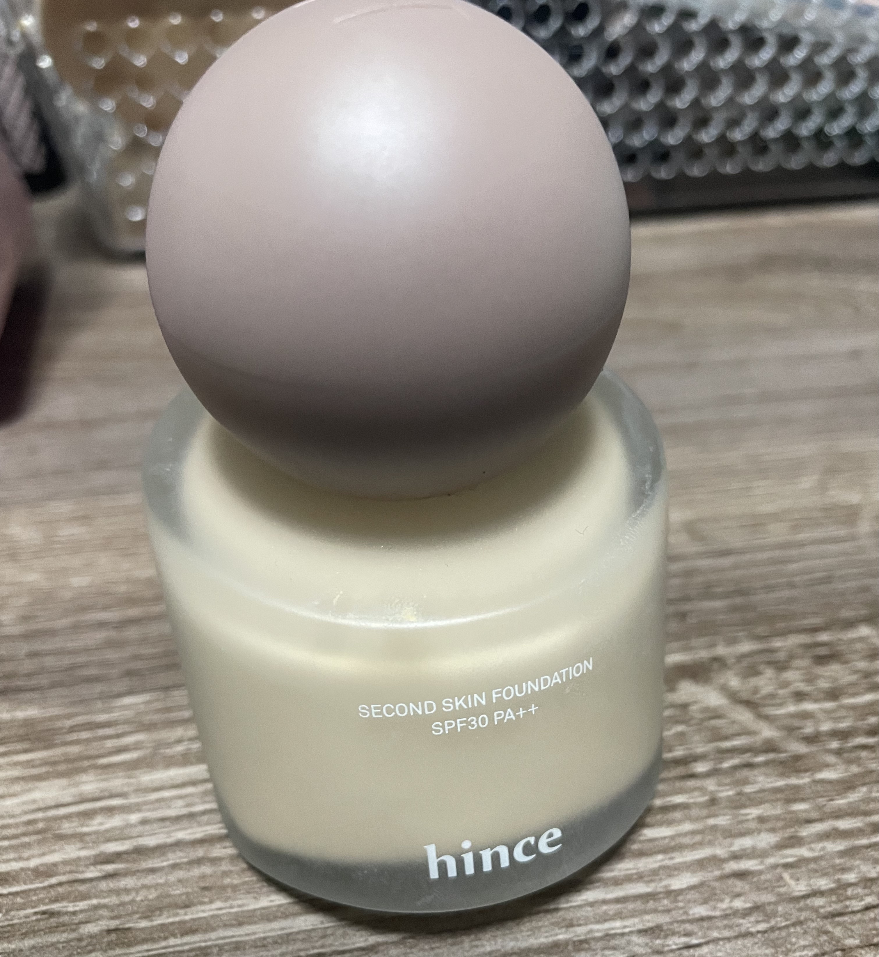 セカンドスキンファンデーション 22 ベージュ/hince/リキッドファンデーションを使ったクチコミ（1枚目）