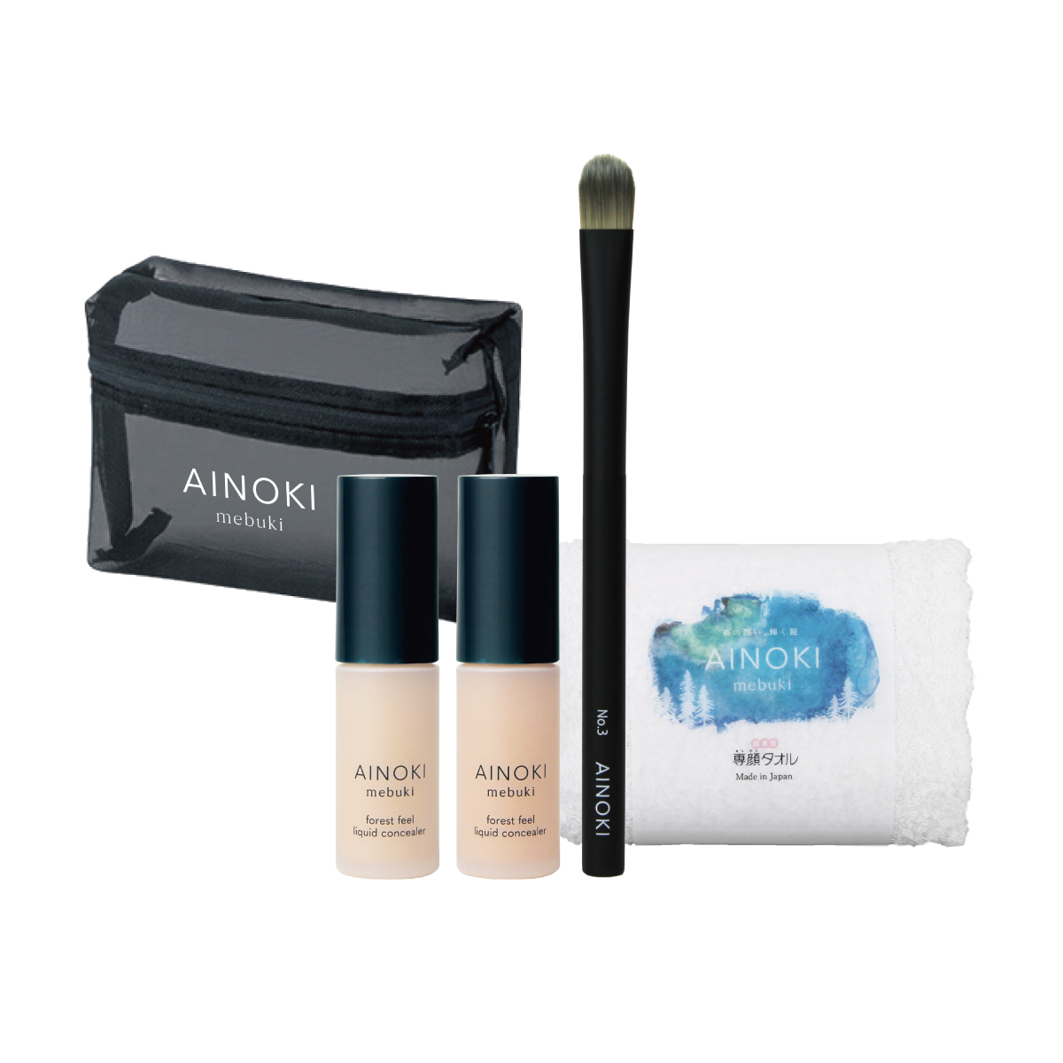 AINOKI mebuki AINOKI コンシーラー＆ブラシキット