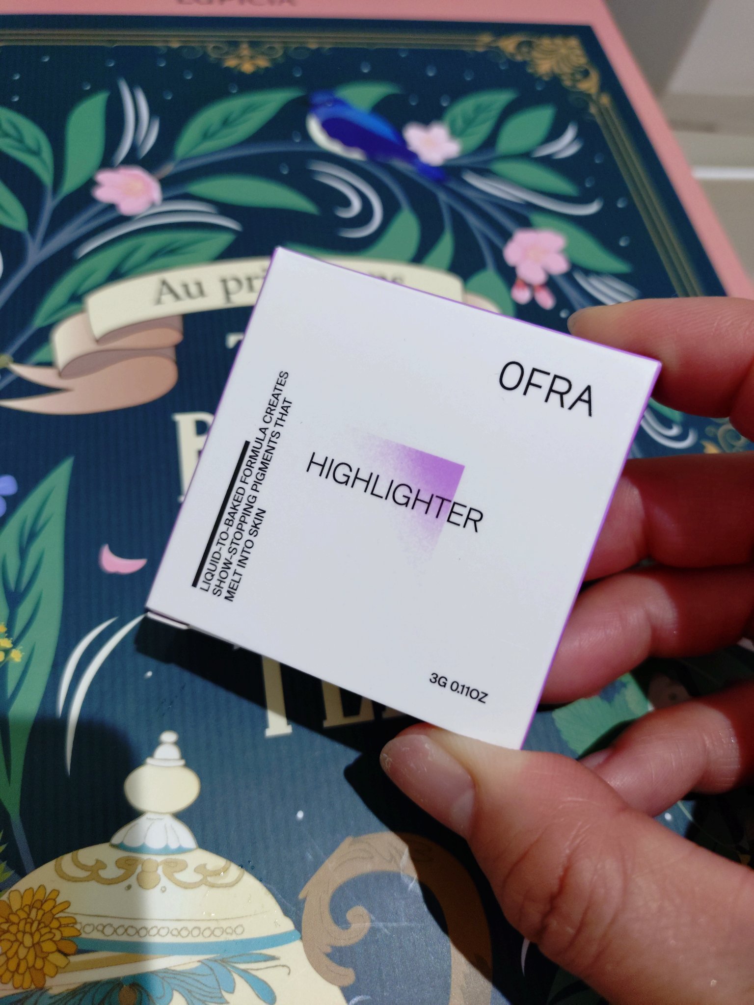 OFRA mini Highlighter Glazed Donut/Ofra Cosmetics/パウダーハイライトを使ったクチコミ（2枚目）