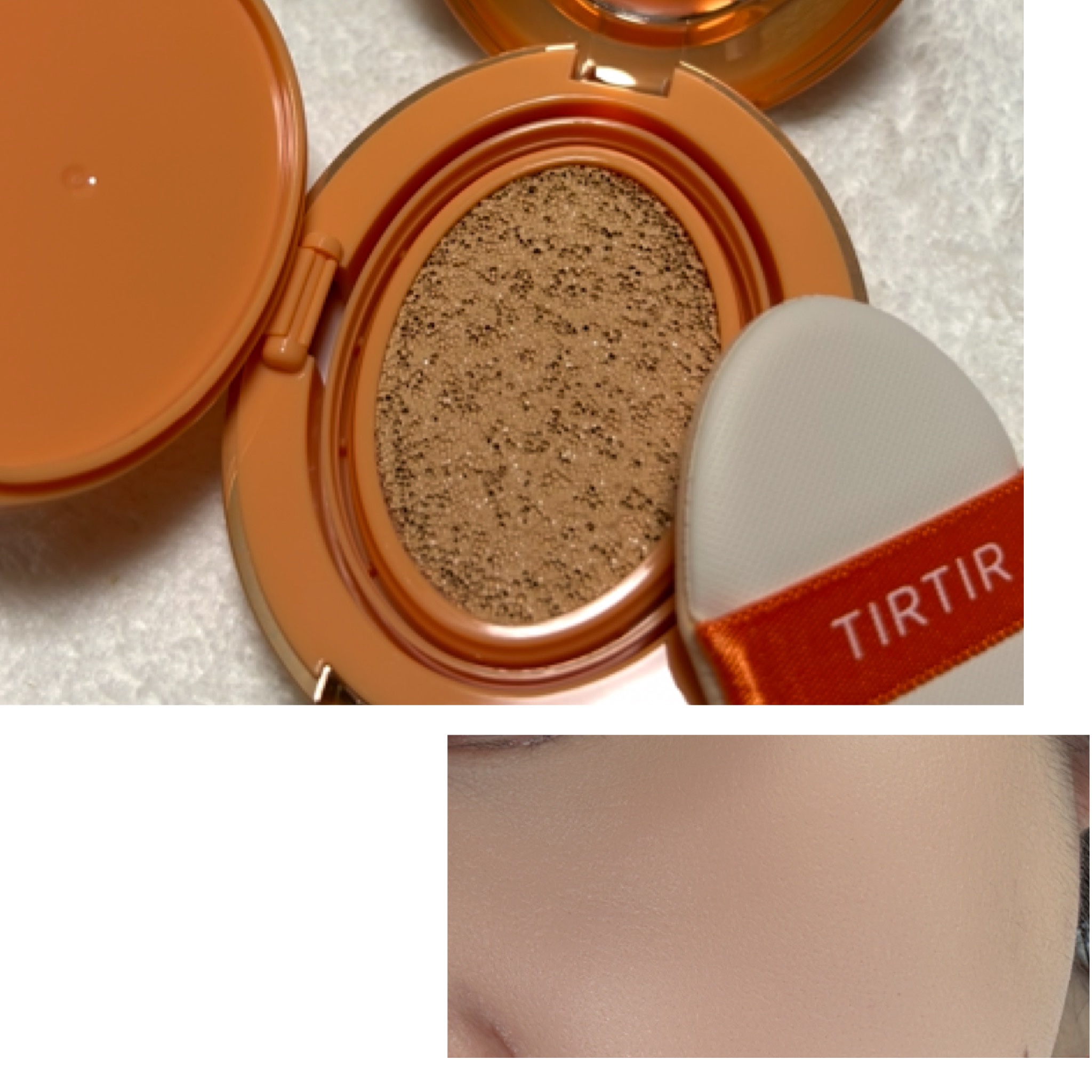 マスクフィット エーアイフィルタークッション 23N/TIRTIR(ティルティル)/クッションファンデーションを使ったクチコミ（2枚目）