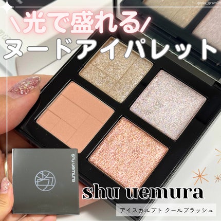 アイスカルプト/shu uemura/アイシャドウパレットを使ったクチコミ(1枚目)