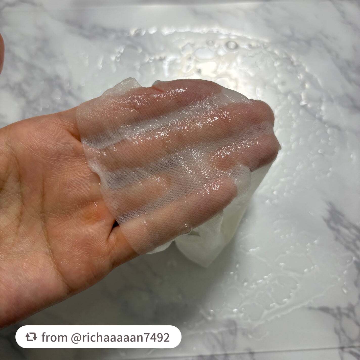 プレミアムルルルン ひんやりマスク/ルルルン/シートマスク・パックを使ったクチコミ(4枚目)