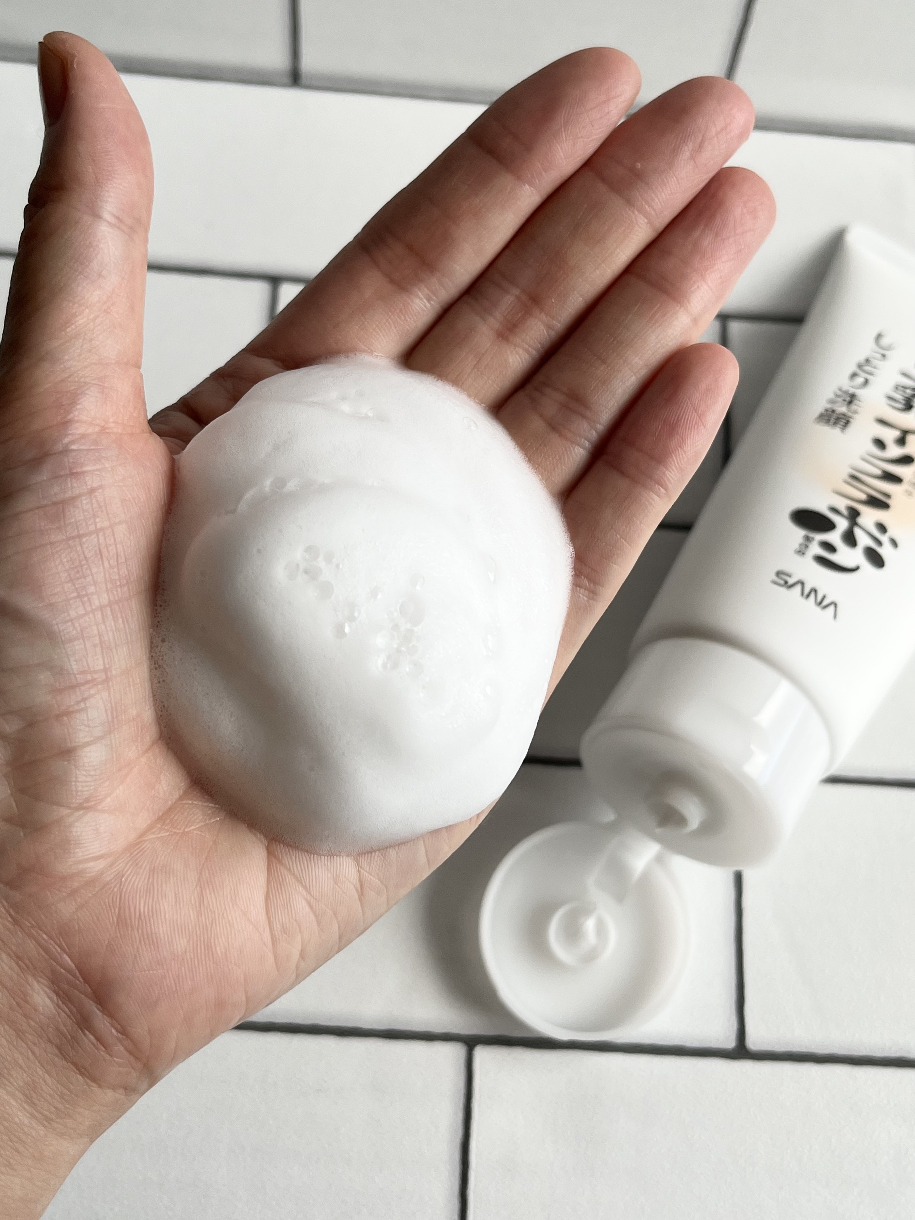 しっとりクレンジング洗顔 NC/なめらか本舗/洗顔フォームを使ったクチコミ（2枚目）