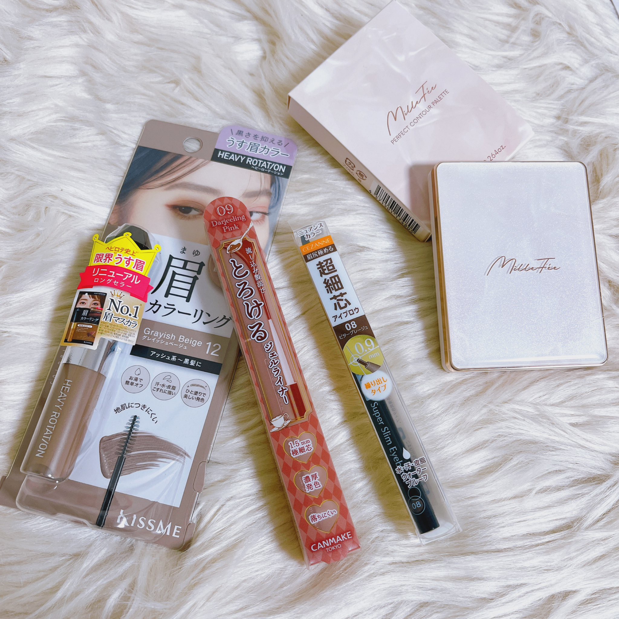 ヘビーローテーション カラーリングアイブロウEX/ヘビーローテーション/眉マスカラを使ったクチコミ（1枚目）