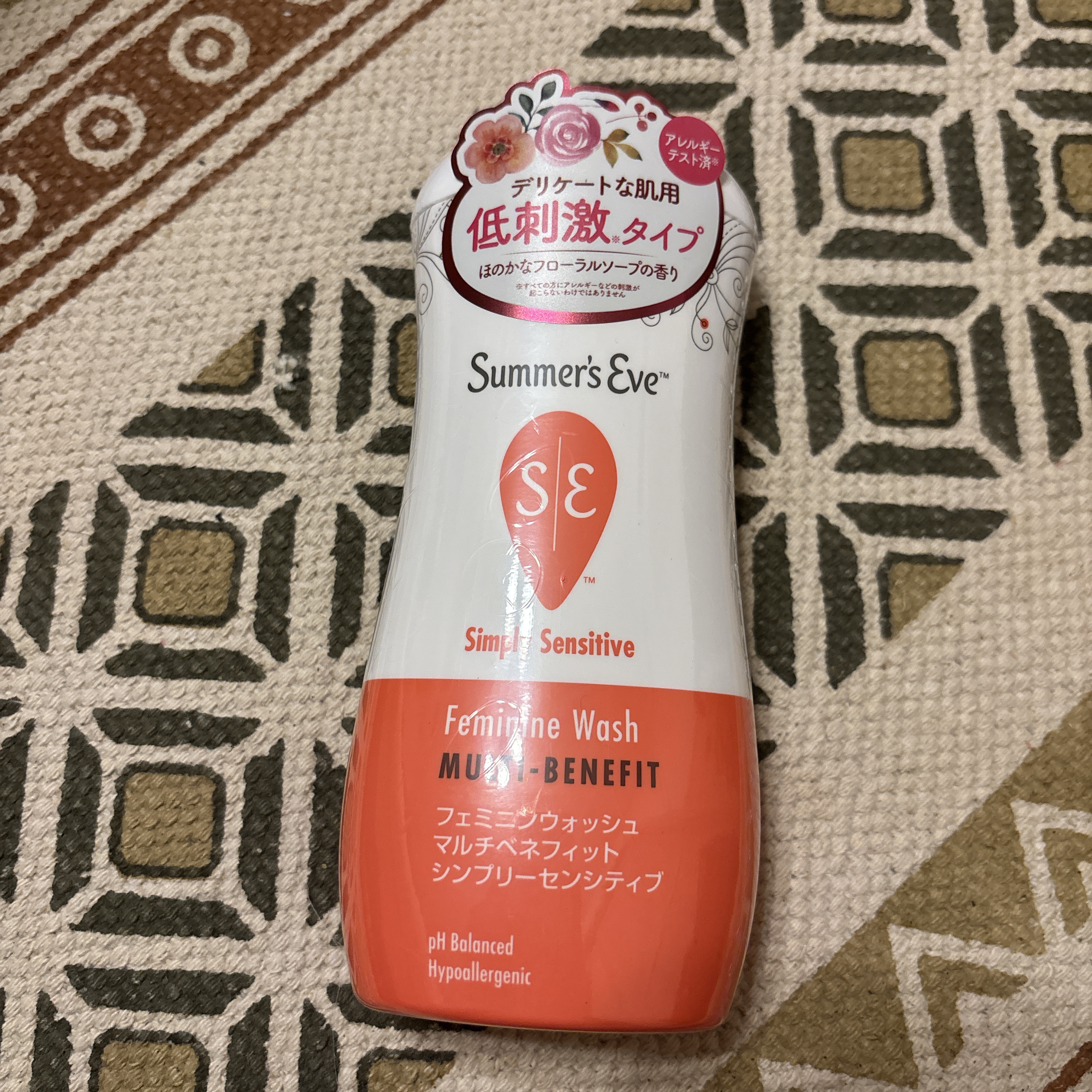 フェミニンウォッシュ マルチベネフィット シンプリーセンシティブ/Summer's Eve(サマーズイブ)/デリケートゾーンケアを使ったクチコミ（1枚目）