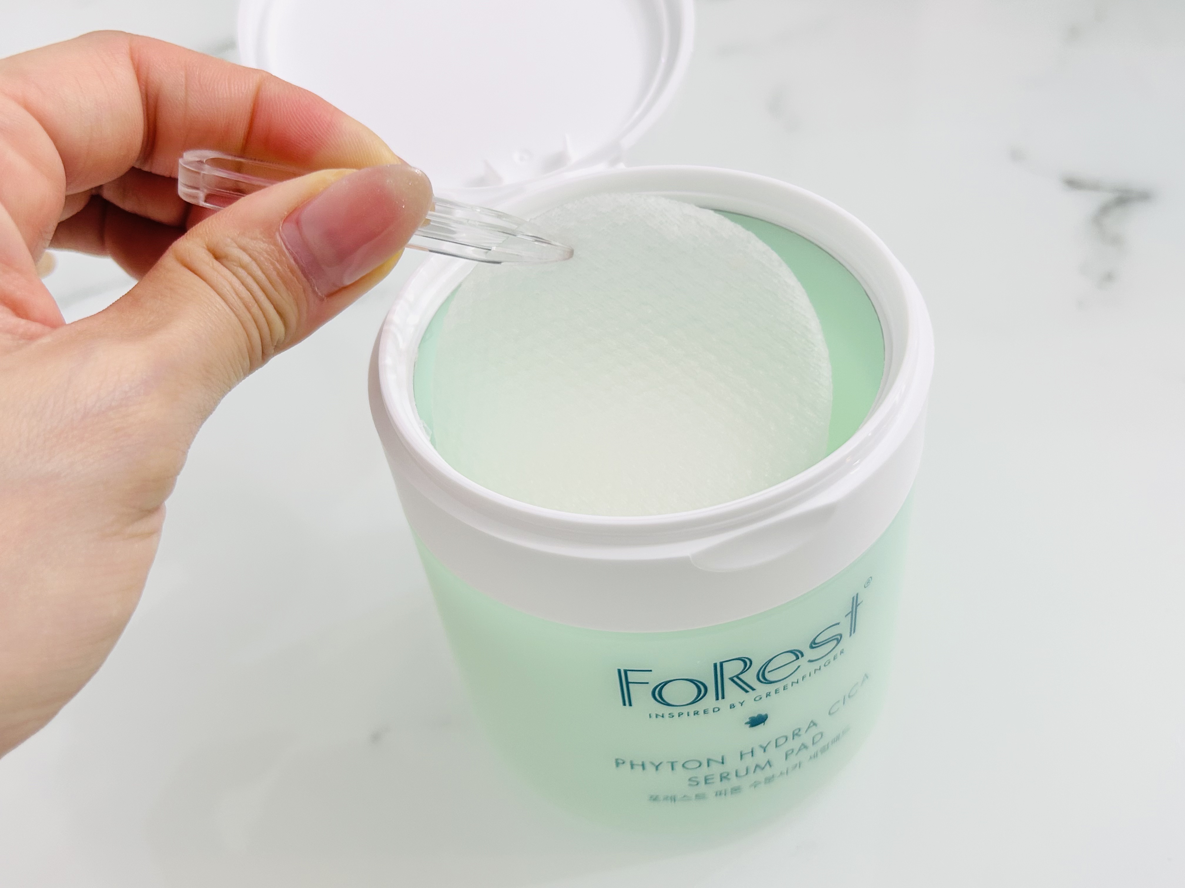 フォレストピトン水分CICAセラムパッド/FoRest by Greenfinger/トナーパッドを使ったクチコミ（3枚目）