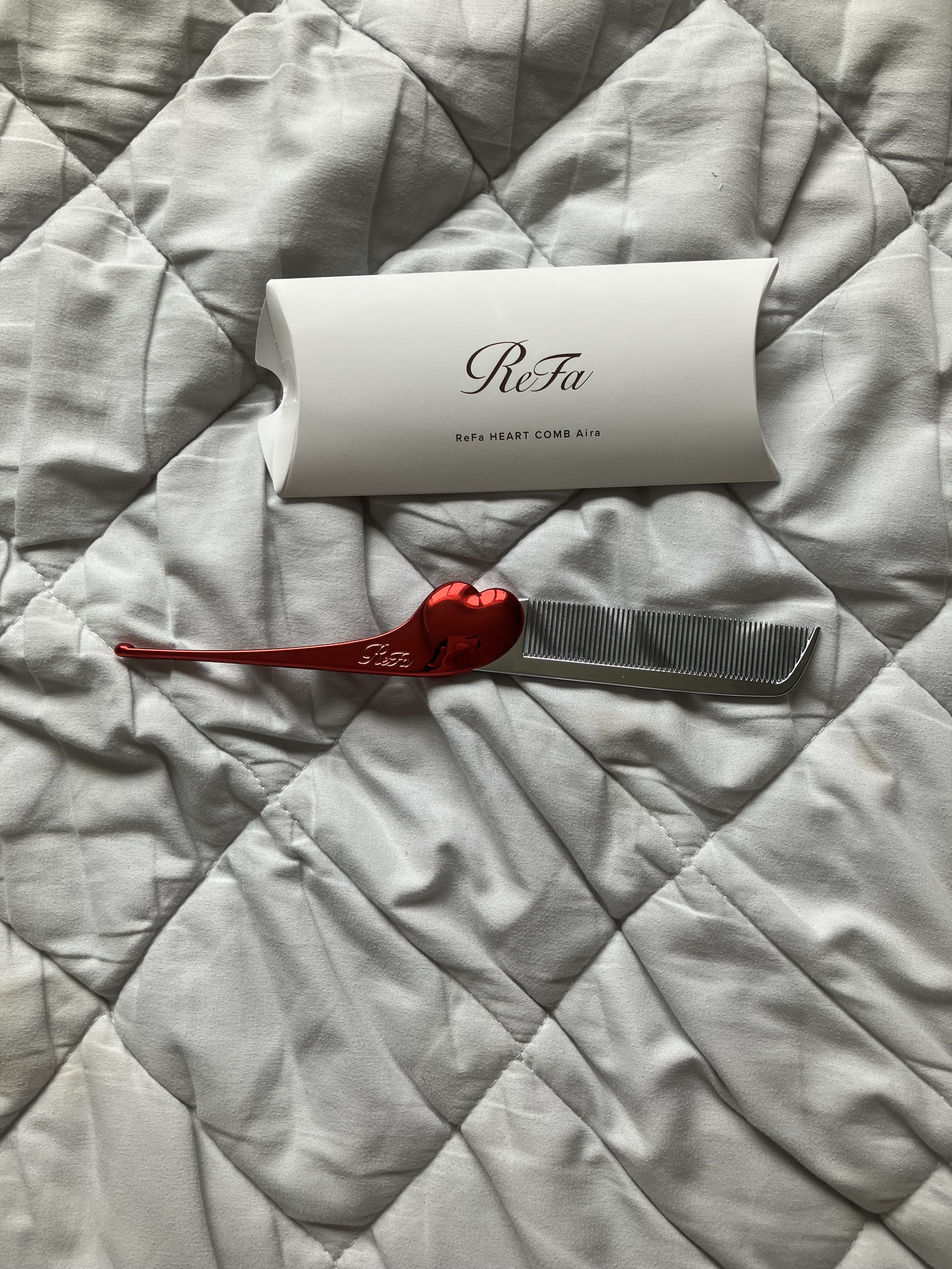 ReFa HEART COMB Aira/ReFa/ヘアコームを使ったクチコミ（1枚目）