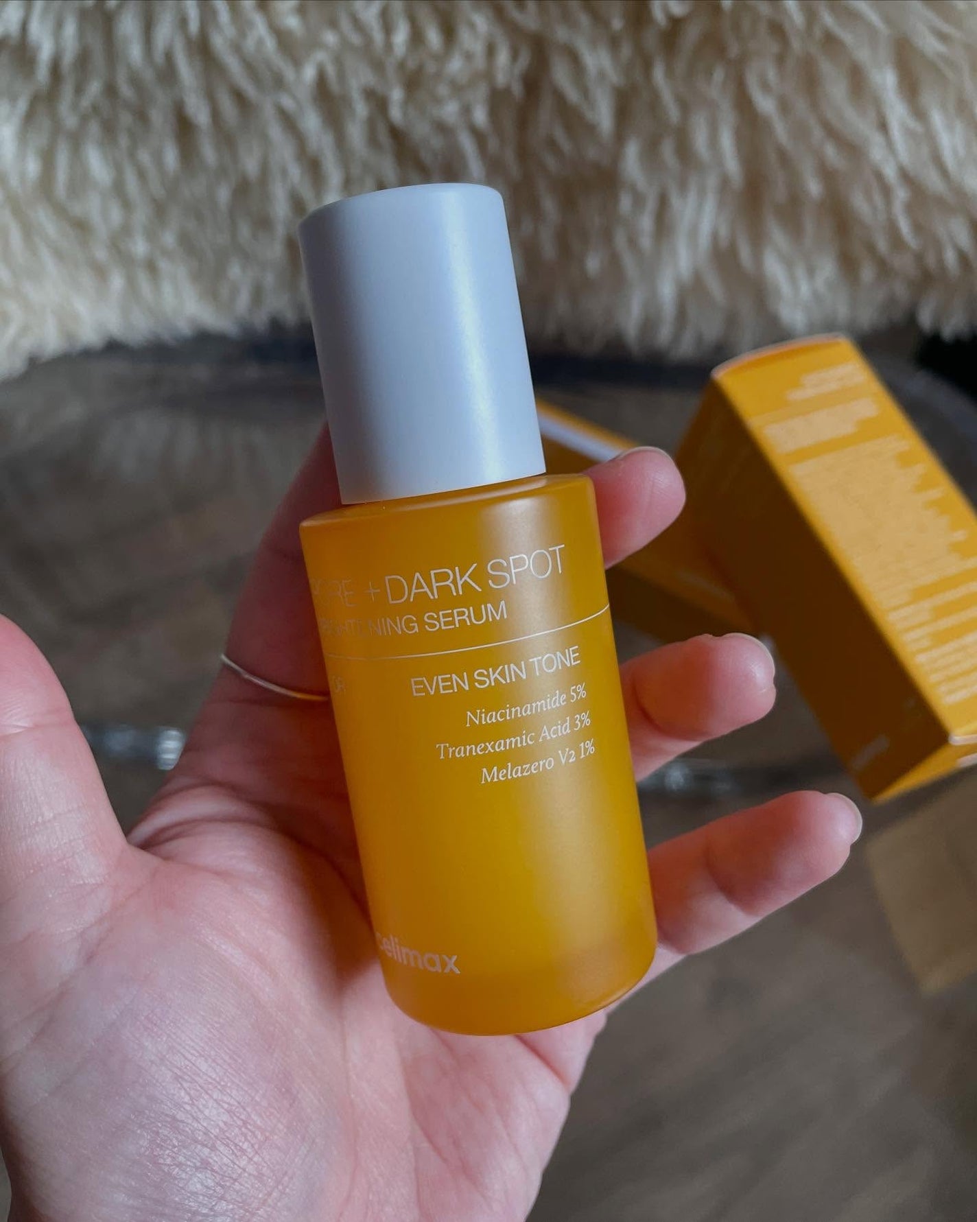 ポア ブライトニング シミケアセラム/celimax/美容液を使ったクチコミ(3枚目)