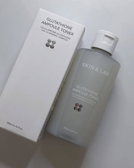 グルタチオンアンプルトナー/SKIN&LAB/化粧水を使ったクチコミ(2枚目)