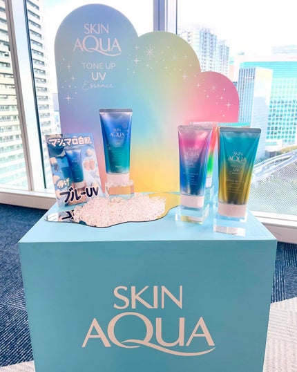 スキンアクア トーンアップUVエッセンス/スキンアクア/日焼け止めクリームを使ったクチコミ(4枚目)