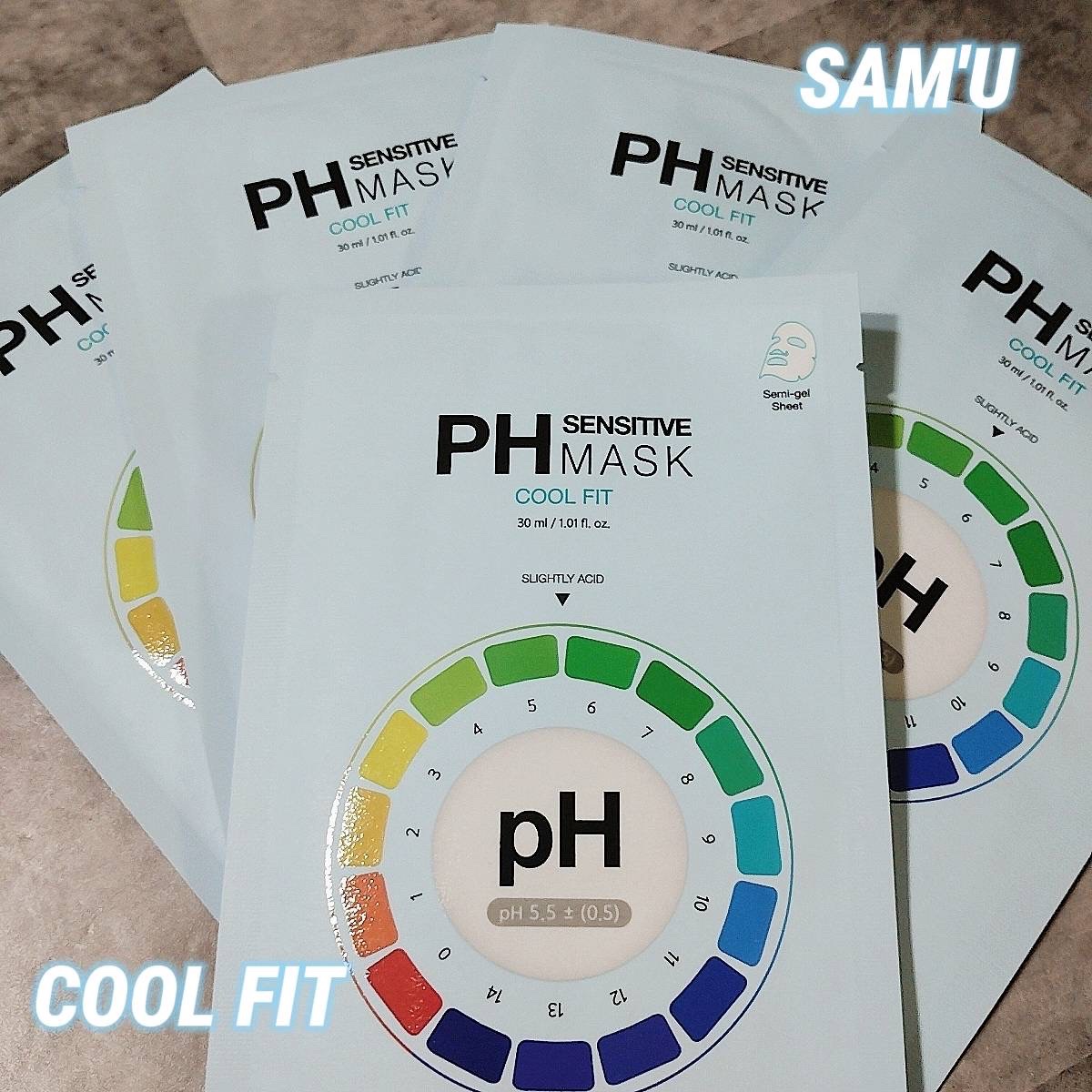 PHセンシティブマスク クールフィット/SAM'U/シートマスク・パックを使ったクチコミ（1枚目）