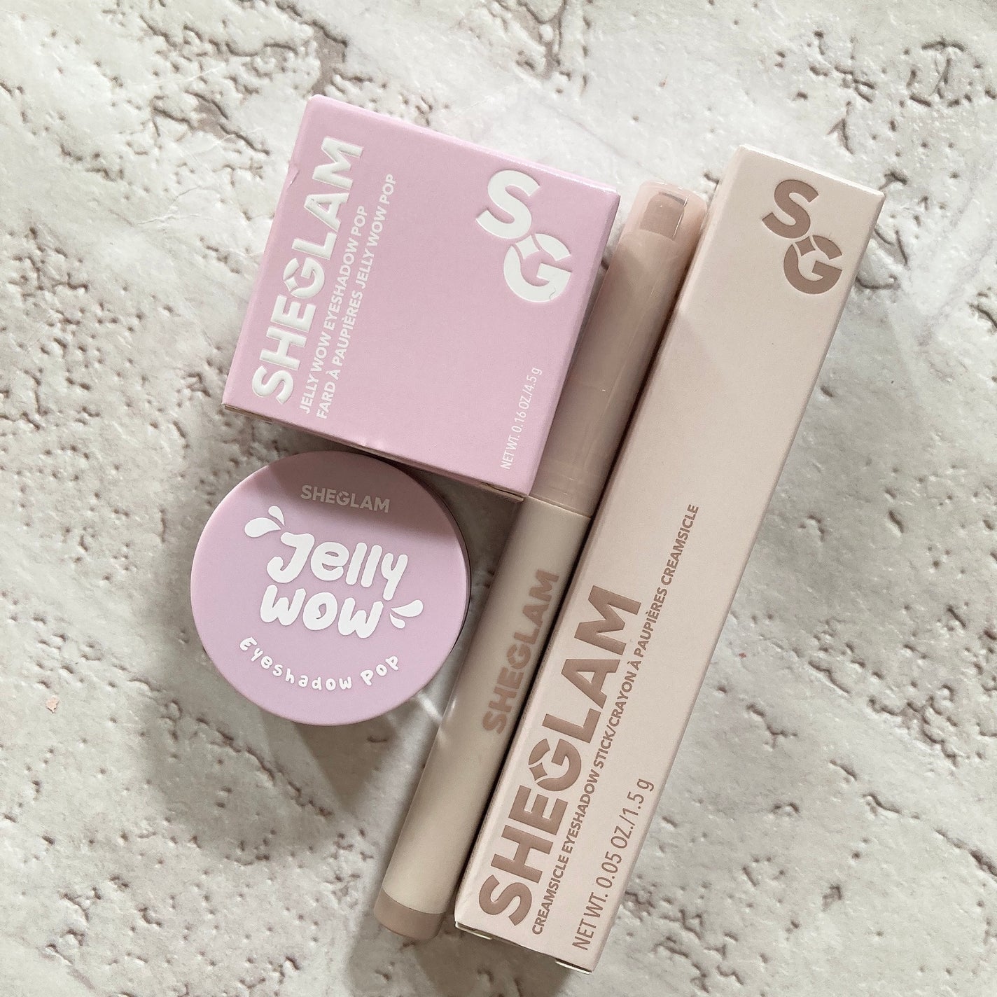 Jelly Wow クリームポップアイシャドウ/SHEGLAM/ジェル・クリームアイシャドウを使ったクチコミ(1枚目)