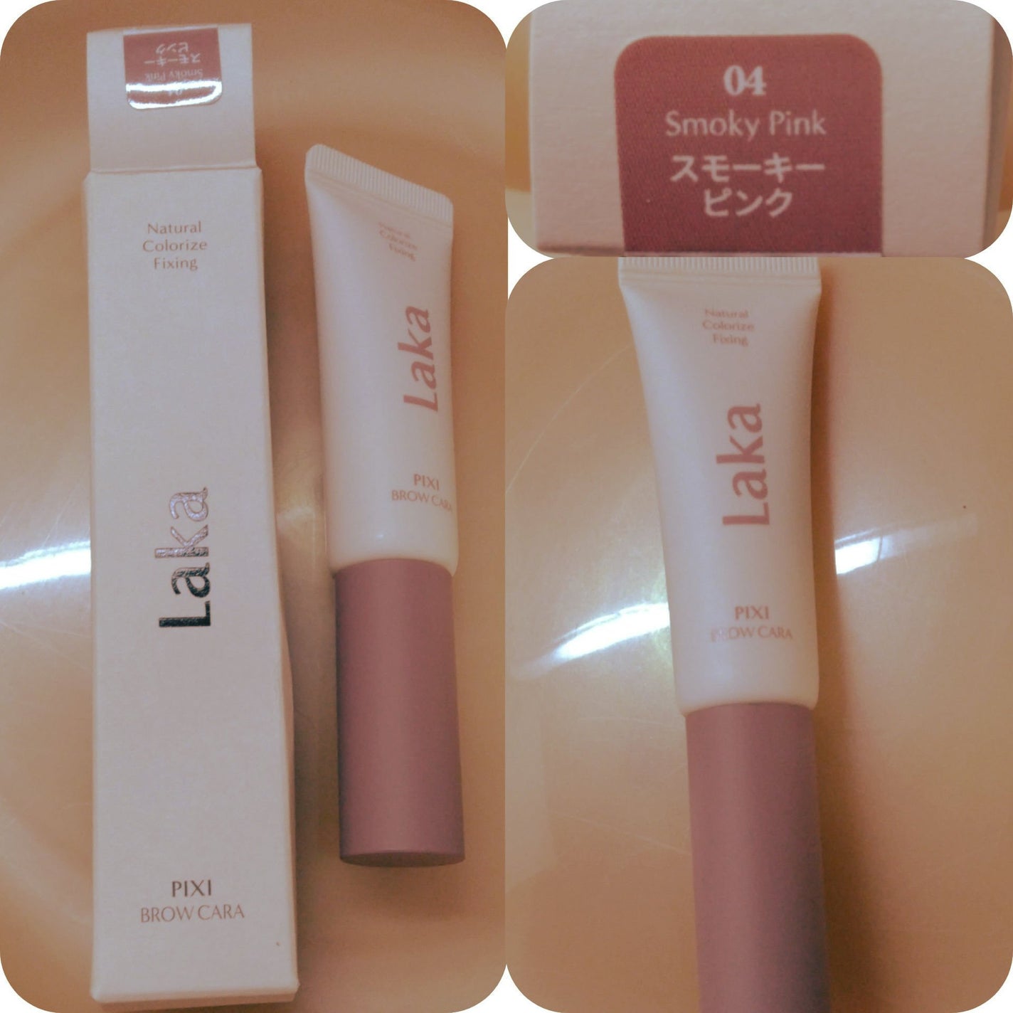 ラカ ピクシーブロウカラ/Laka/眉マスカラを使ったクチコミ(1枚目)