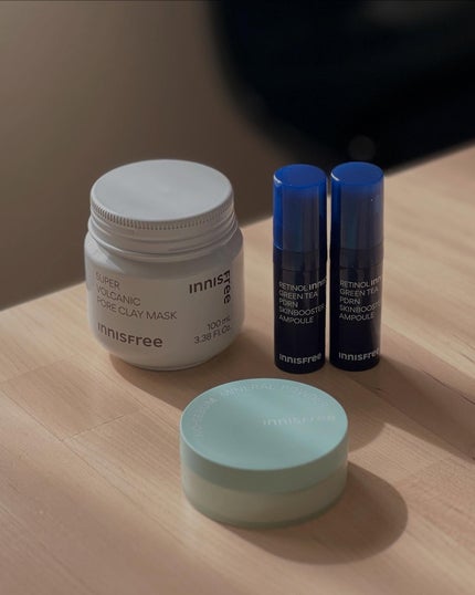 ノーセバム ミネラルパウダー N/innisfree/ルースパウダーを使ったクチコミ(1枚目)