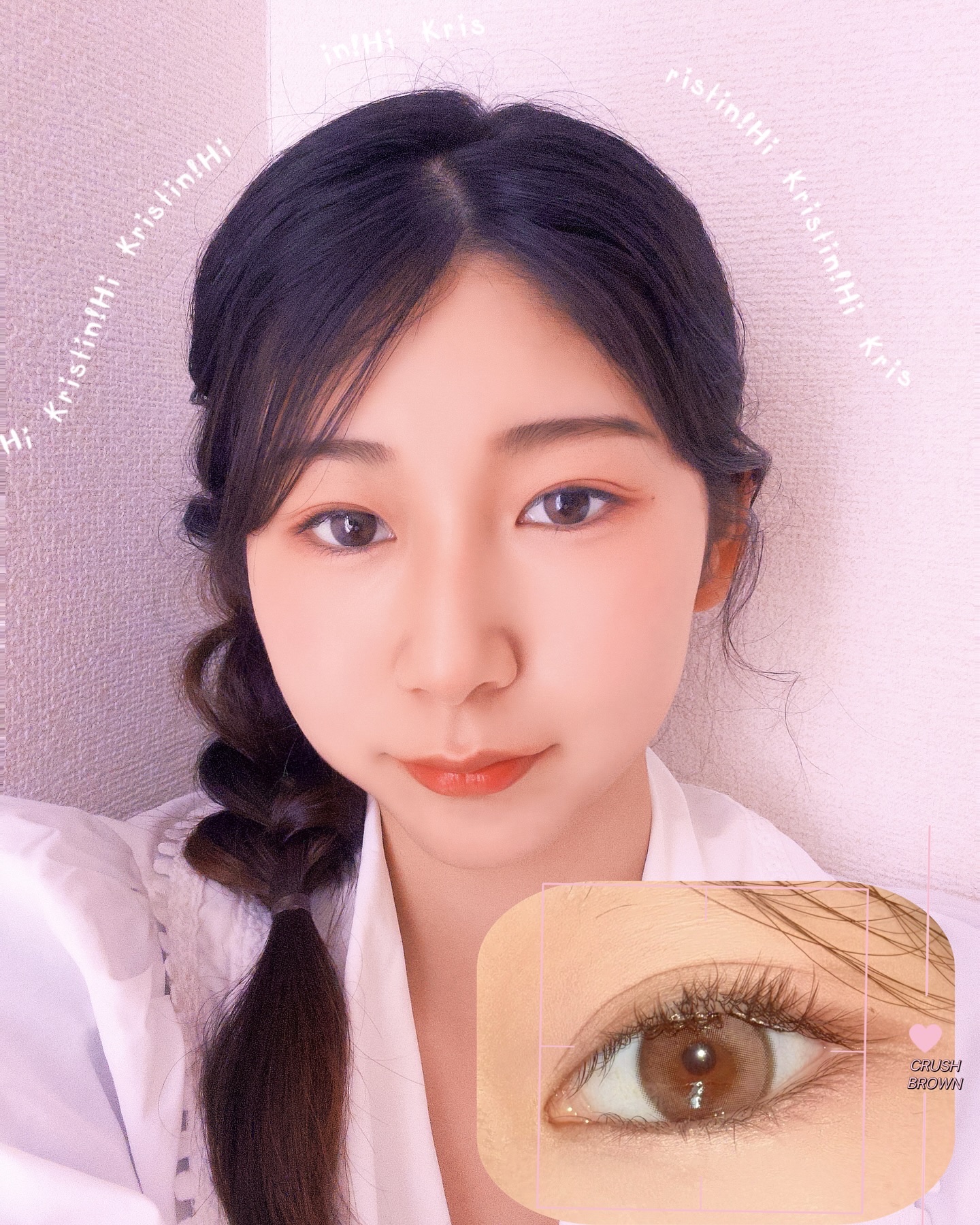 Secretive Kristen 1day/Hapa kristin/ワンデー（１DAY）カラコンを使ったクチコミ（2枚目）