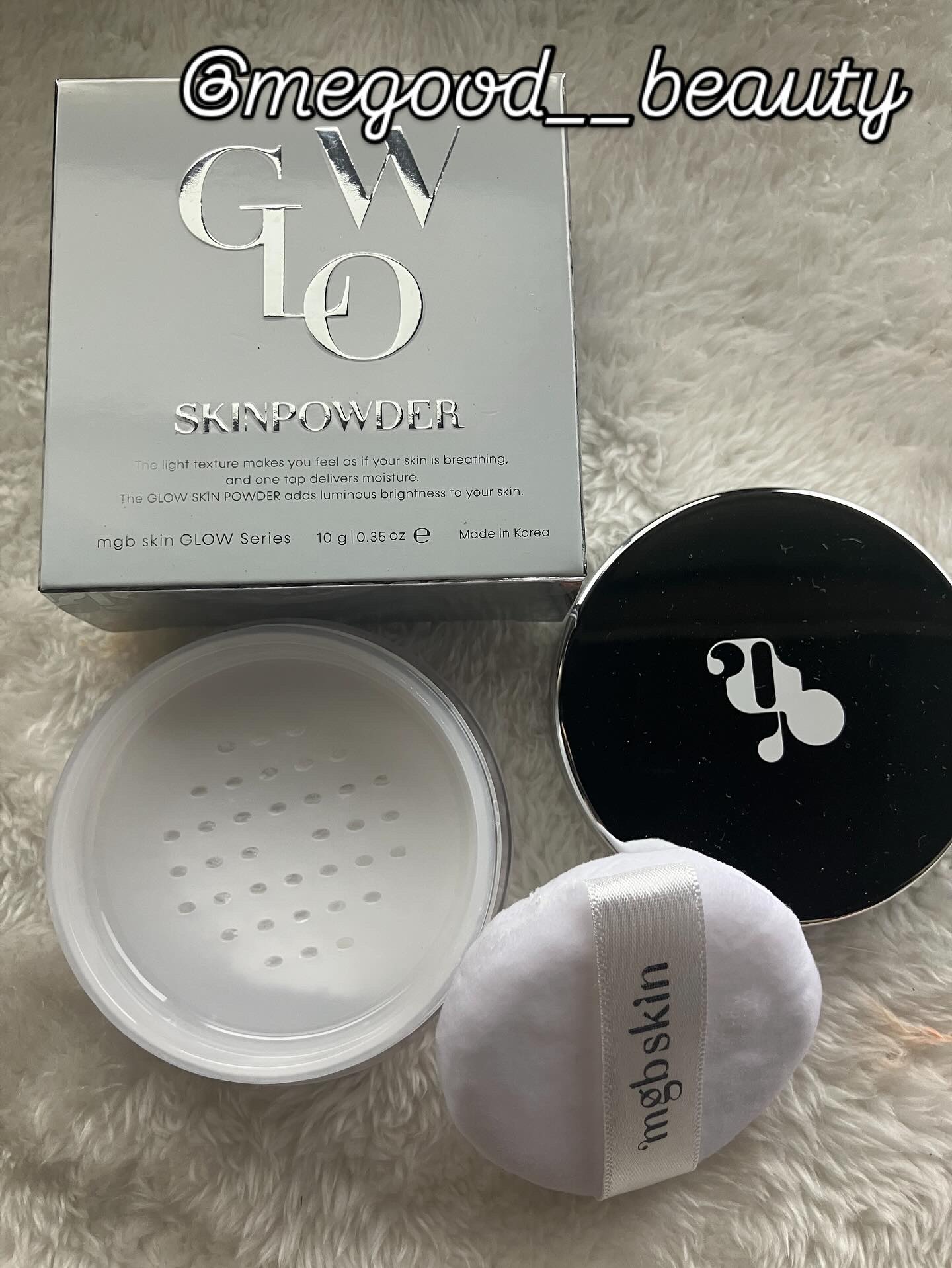 GLOW SKIN POWDER/MEGOOD BEAUTY/ルースパウダーを使ったクチコミ（1枚目）