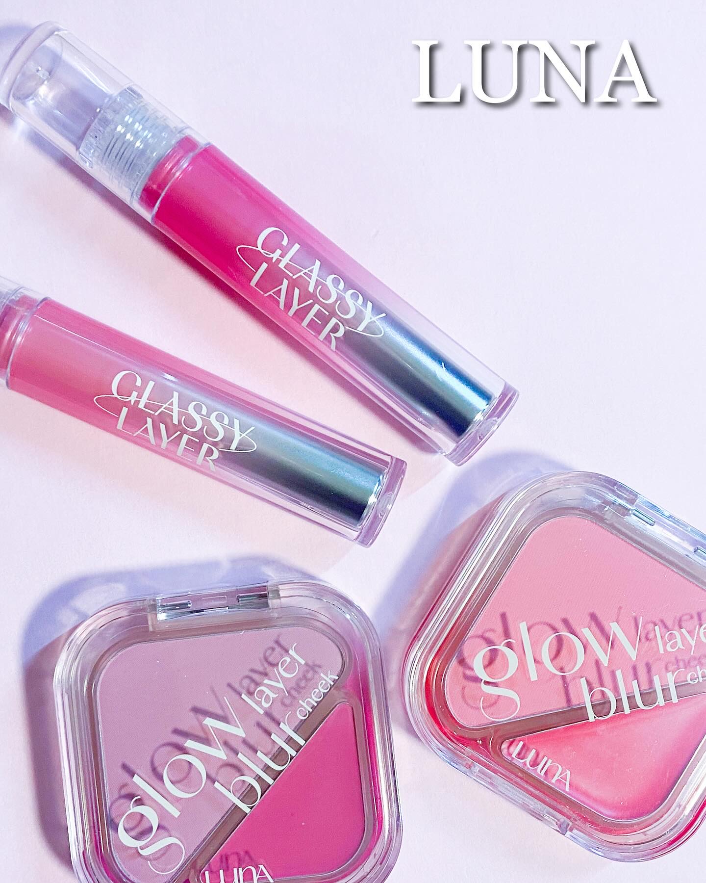 グラッシーレイヤーティント/LUNA/リップティントを使ったクチコミ（1枚目）