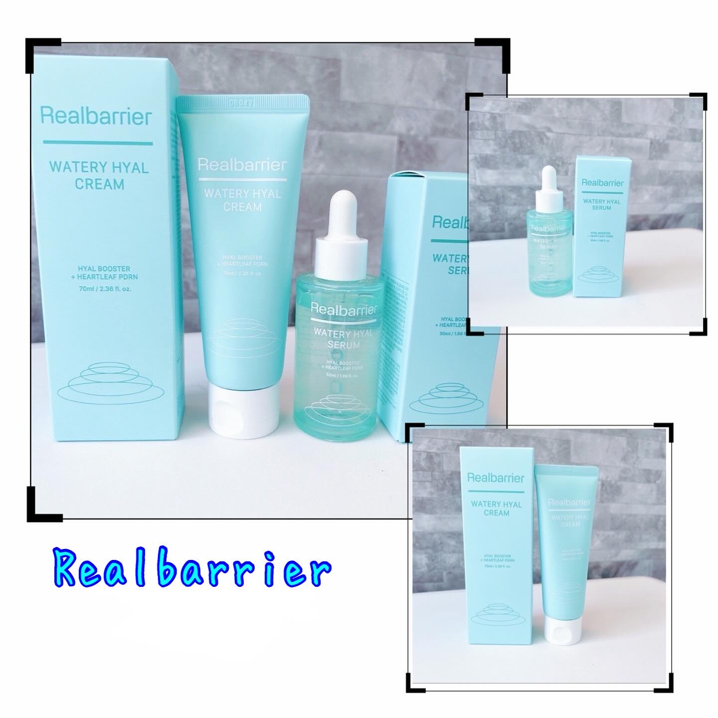 ウォータリー ヒアル セラム/Real Barrier/美容液を使ったクチコミ（1枚目）