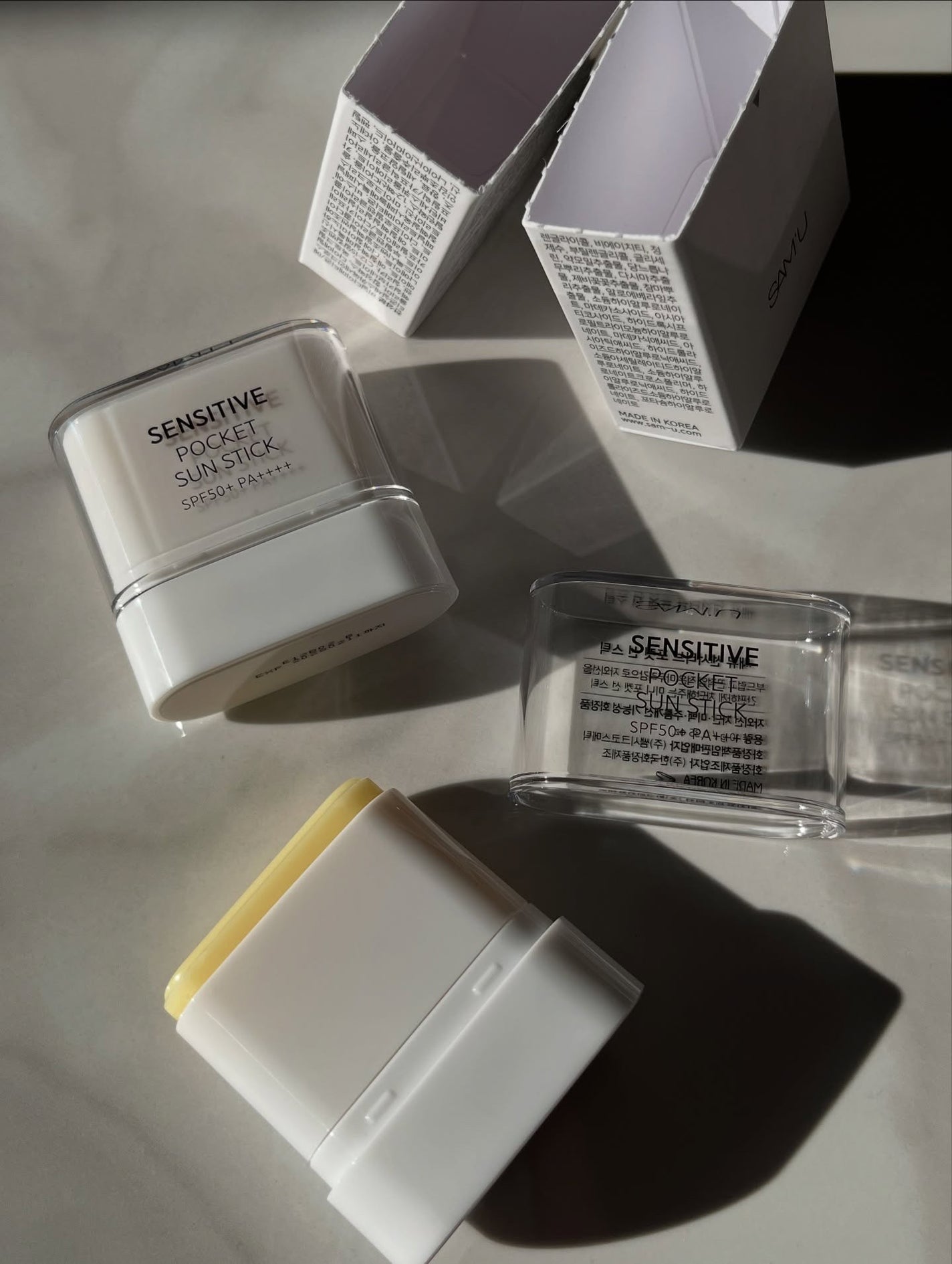 センシティブポケットサンスティック/SAM'U/日焼け止めスティックを使ったクチコミ(3枚目)