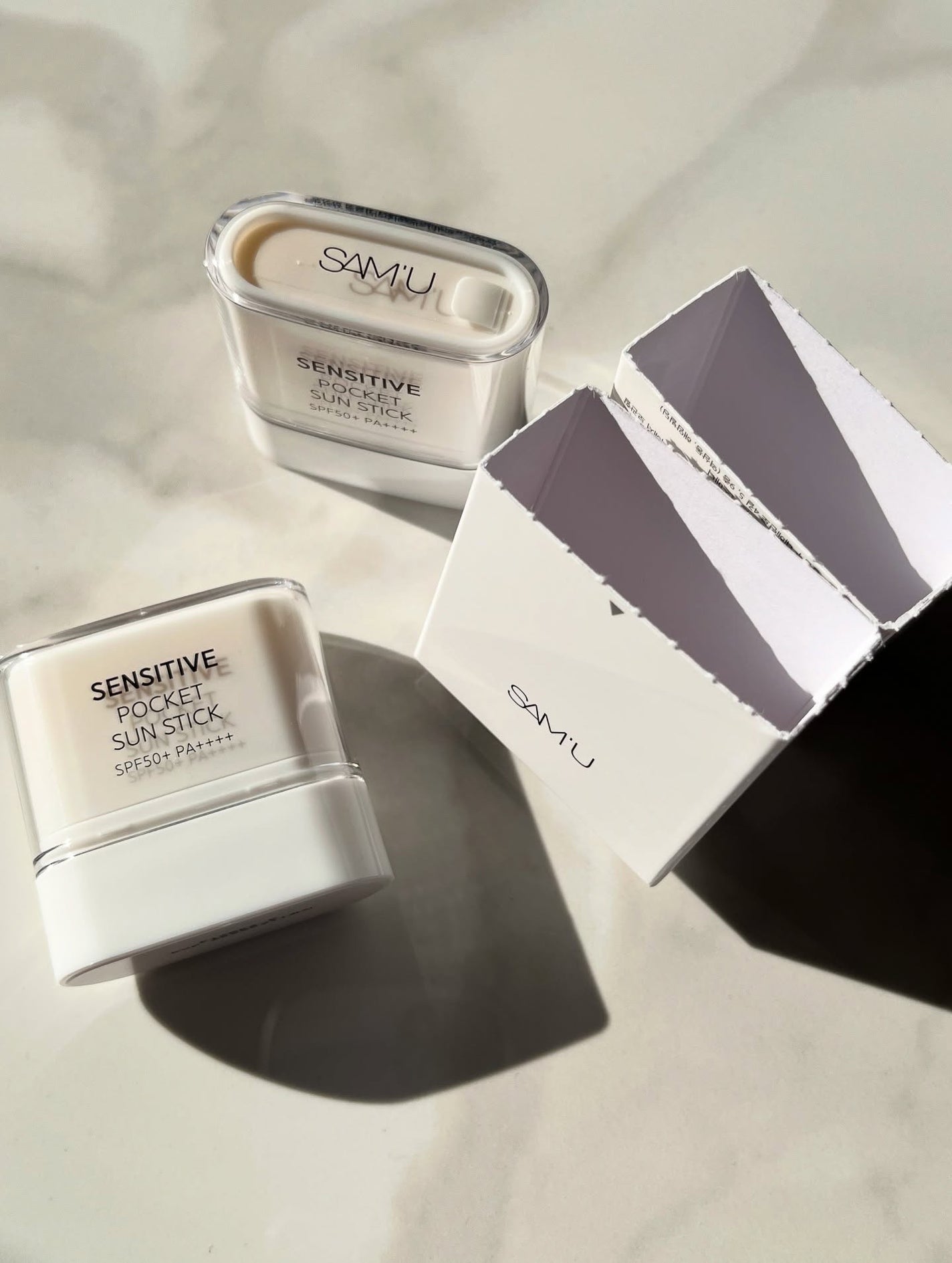 センシティブポケットサンスティック/SAM'U/日焼け止めスティックを使ったクチコミ(2枚目)