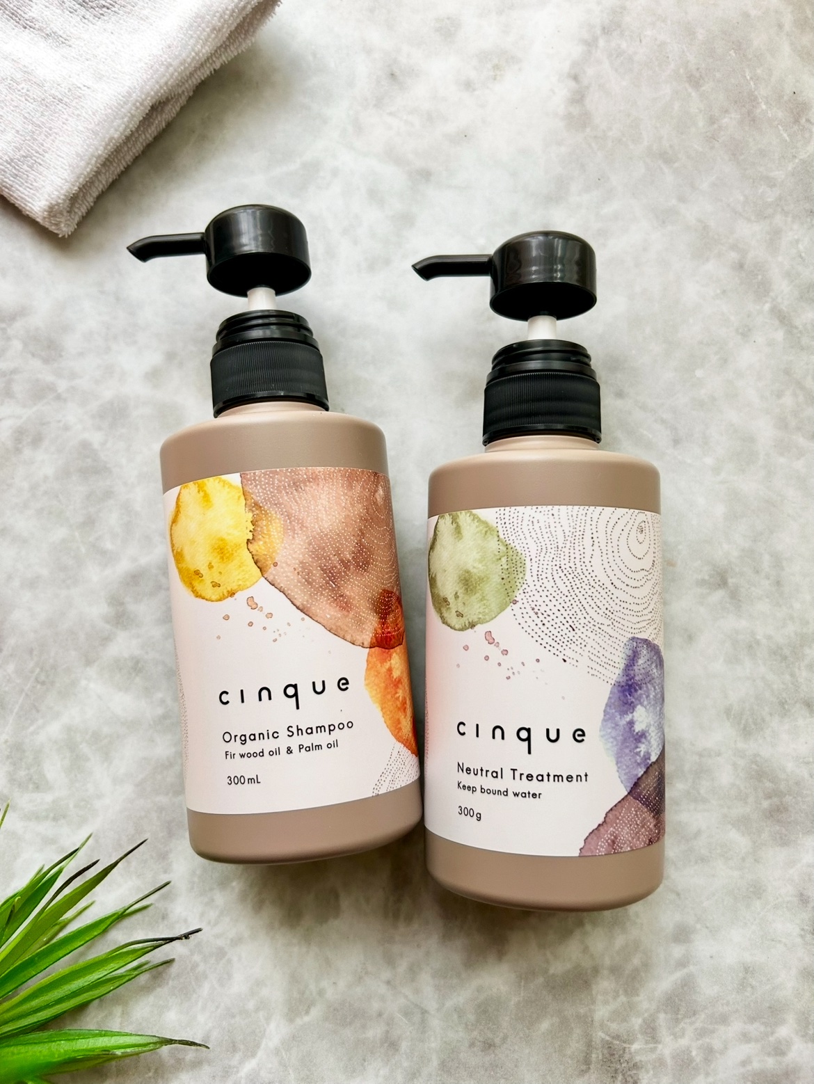 サンクオーガニックシャンプー/ニュートラルトリートメント/cinque/市販シャンプーを使ったクチコミ（1枚目）