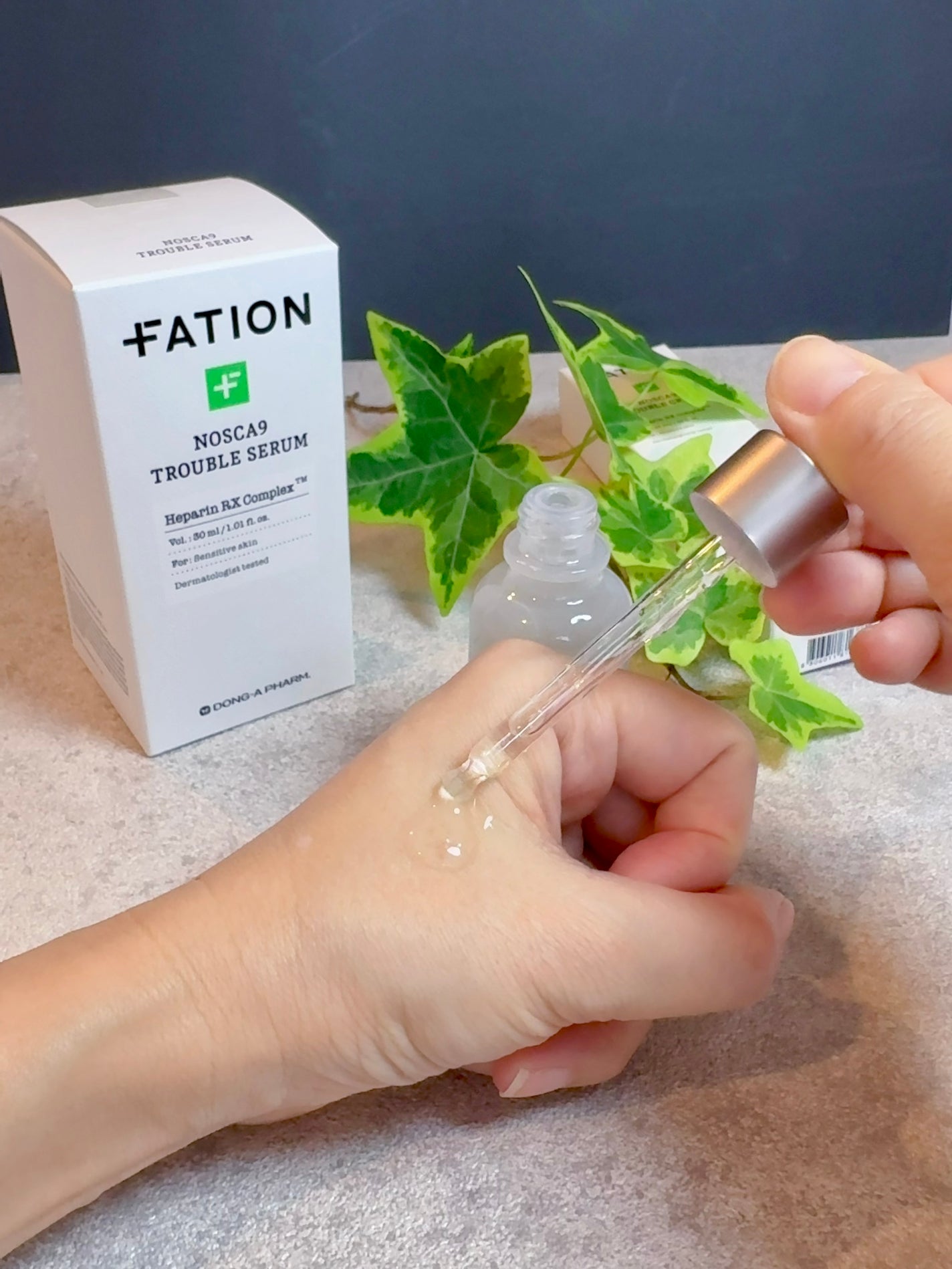 ノスカナイン トラブル セラム/FATION/美容液を使ったクチコミ(5枚目)