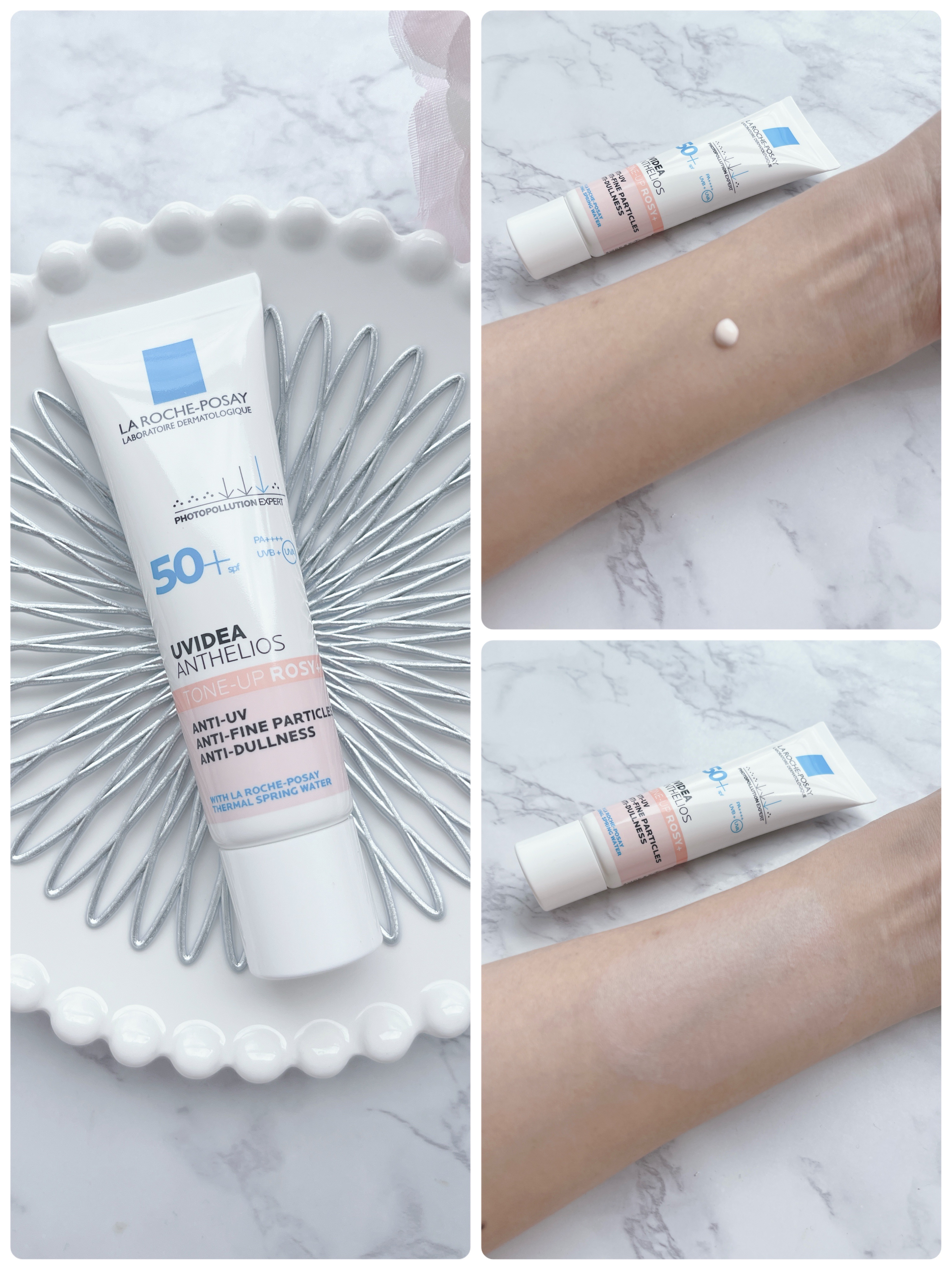 UVイデア XL プロテクショントーンアップ ローズ+/ラ ロッシュ ポゼ/日焼け止め・UVケアを使ったクチコミ（3枚目）