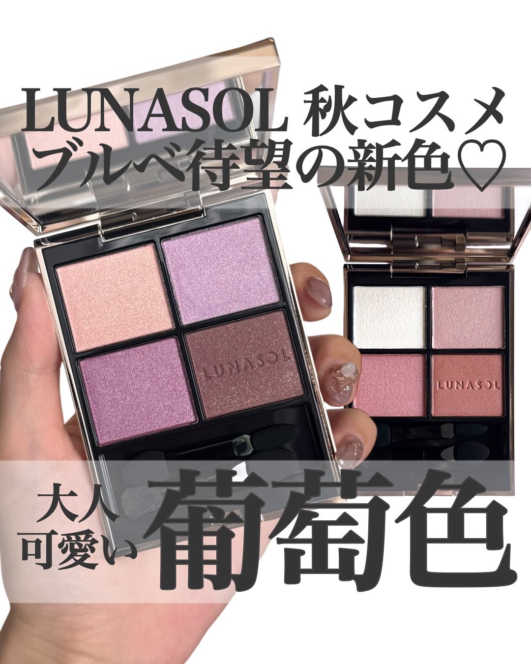 ルナソル アイカラーレーションN/LUNASOL/アイシャドウパレットを使ったクチコミ（1枚目）