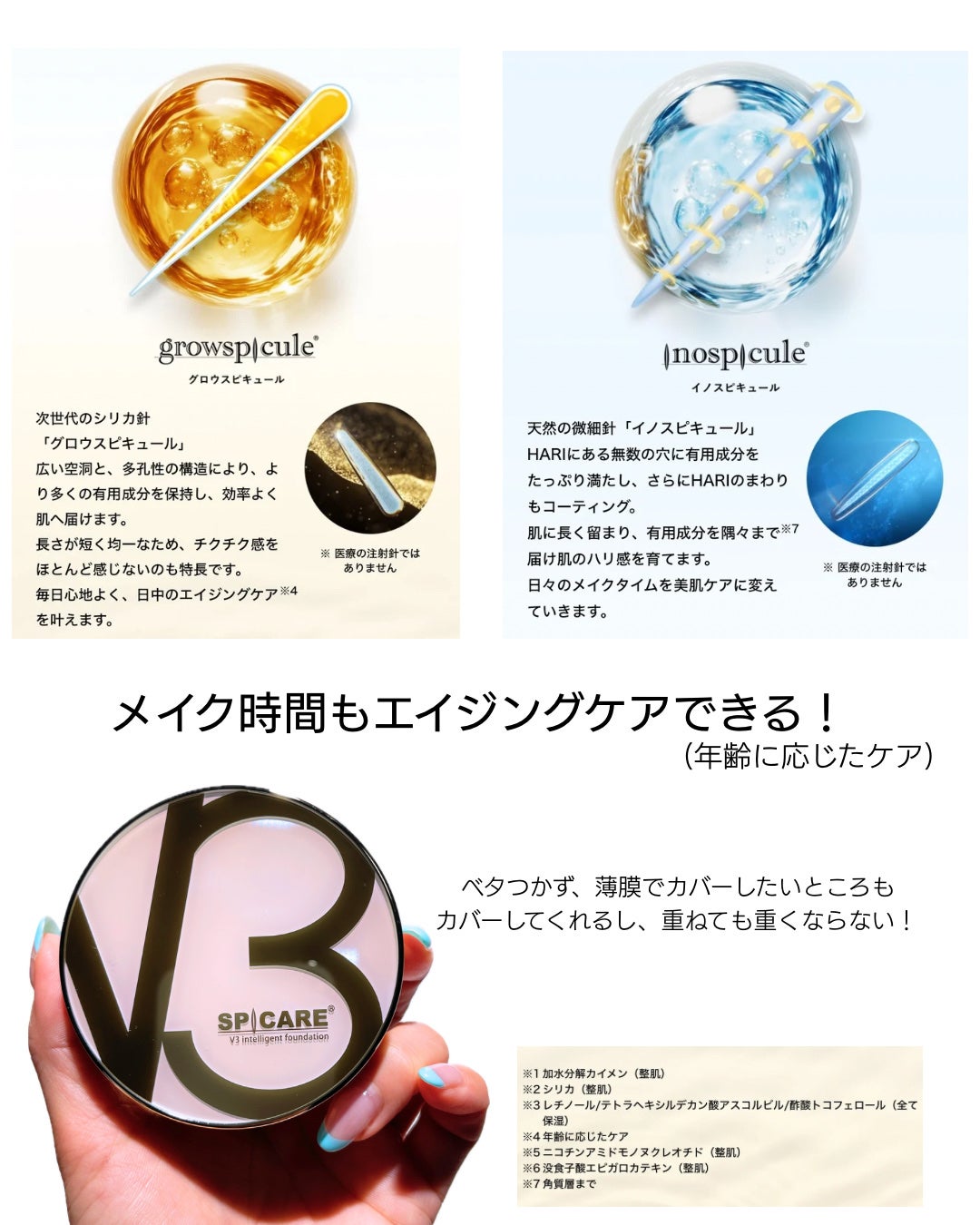 SPICARE V3 インテリジェント ファンデーション/SPICARE/クッションファンデーションを使ったクチコミ(6枚目)