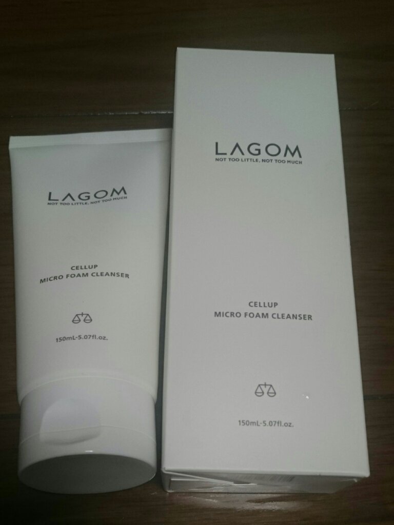 マイクロフォーム クレンザー(夜用洗顔)/LAGOM /クレンジングクリームを使ったクチコミ（1枚目）