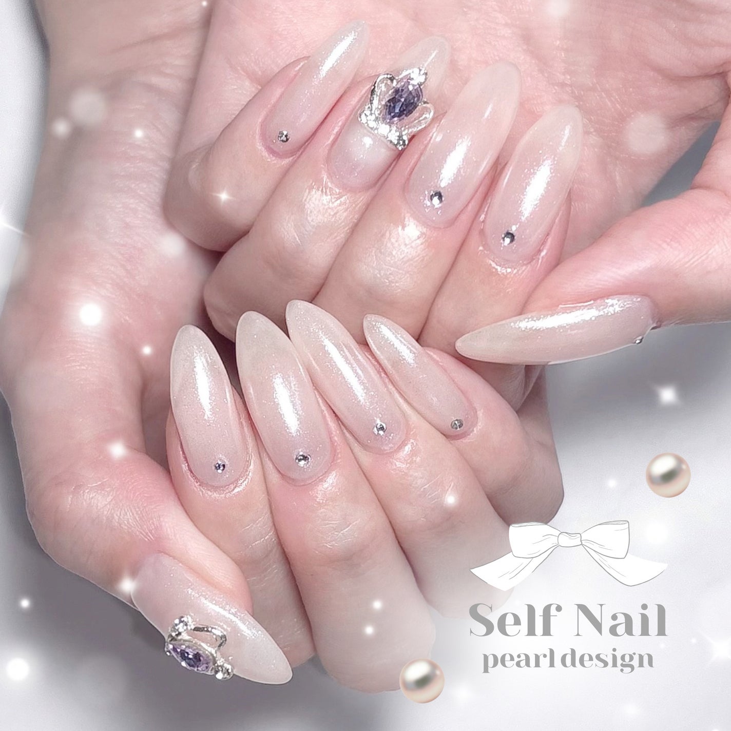 ジェルネイル(ライト対応)/セリア/ジェルネイルを使ったクチコミ(1枚目)