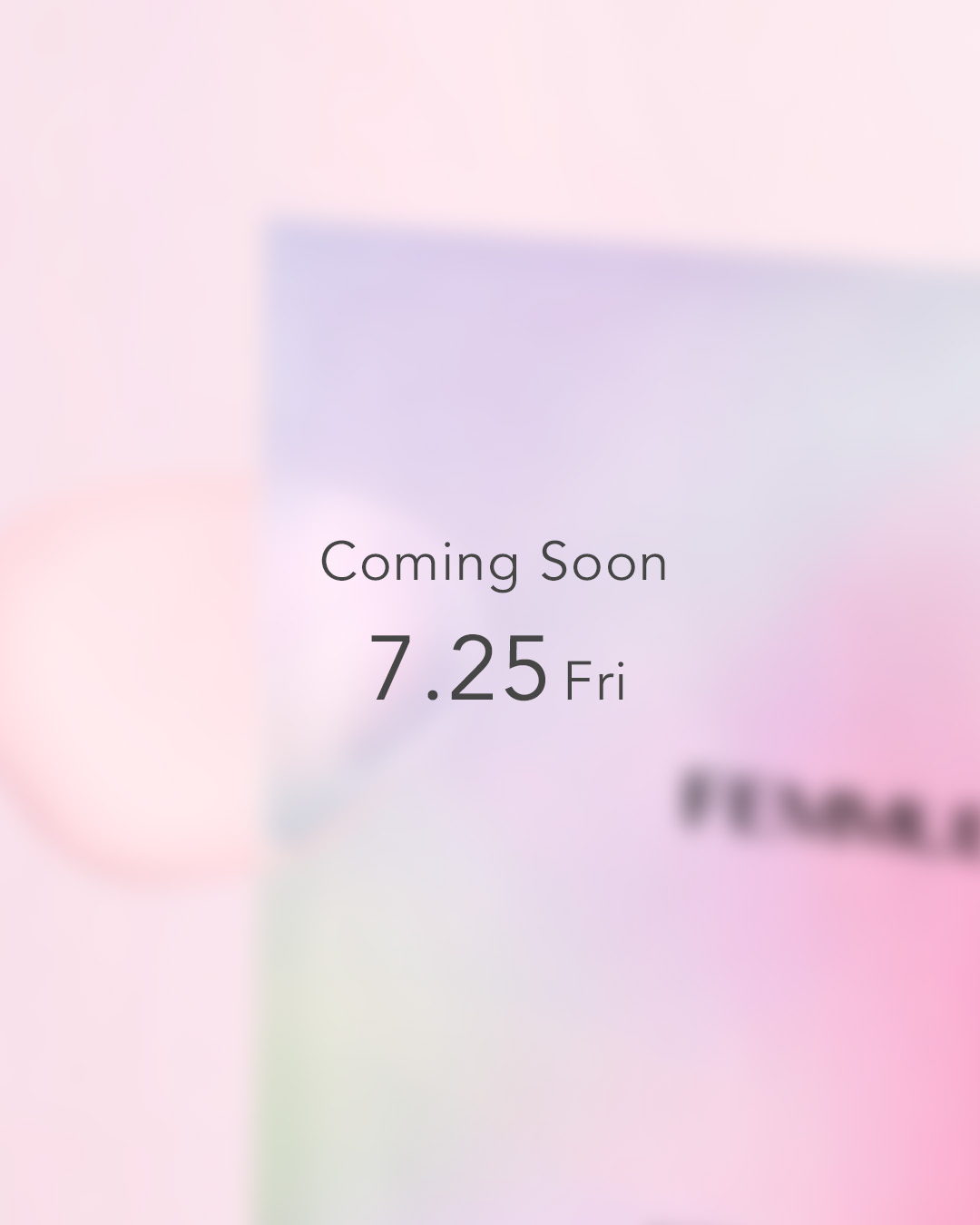 coming soon
2025.7.25(Fri)

#FEMMUE #新製品 #新製品情報 #comingsoon