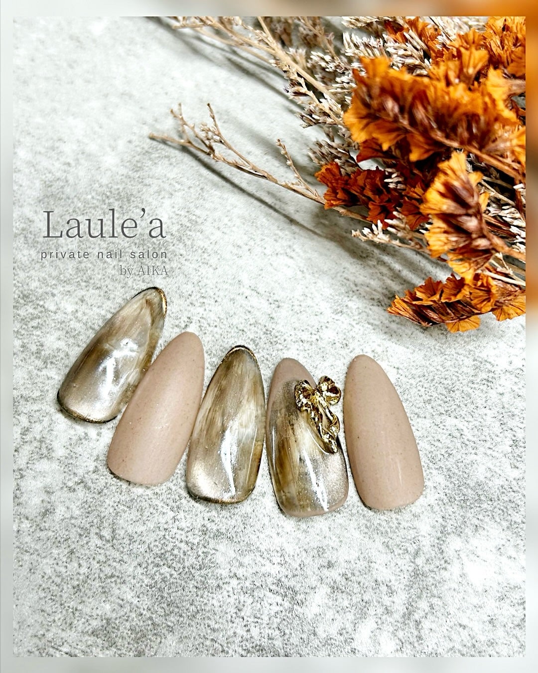 メタルリボンメルヘンチュール/キラネイル/ネイルチップ・パーツを使ったクチコミ(3枚目)