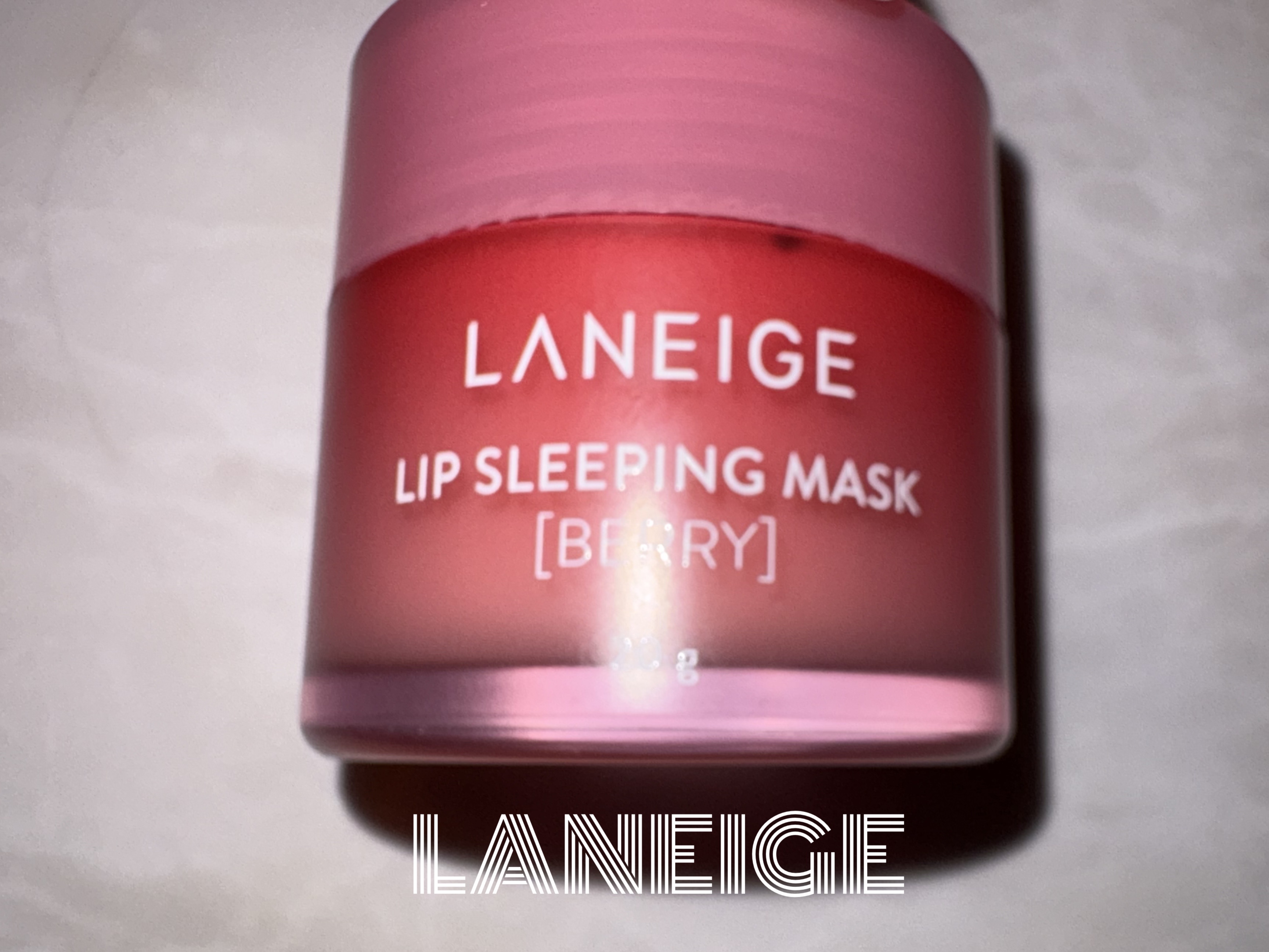 リップスリーピングマスク/LANEIGE/リップバームを使ったクチコミ（1枚目）